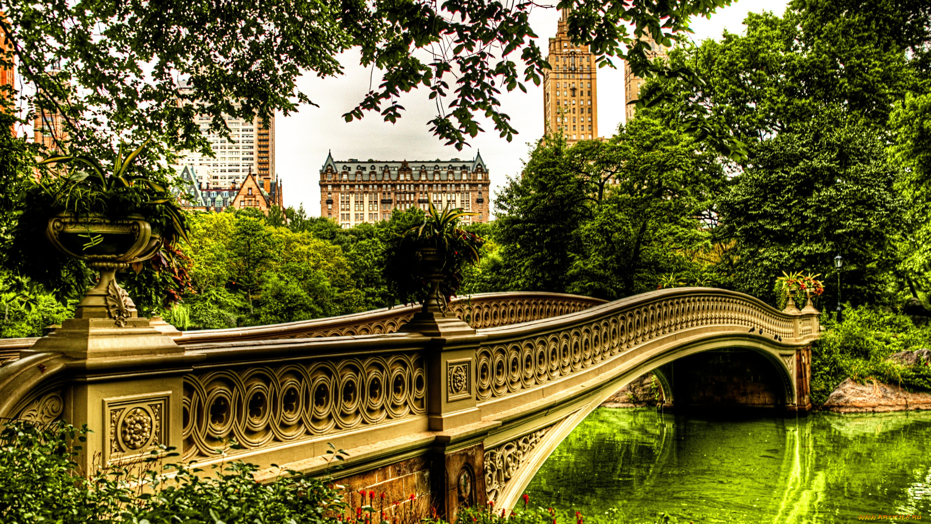 города, нью, йорк, сша, архитектура