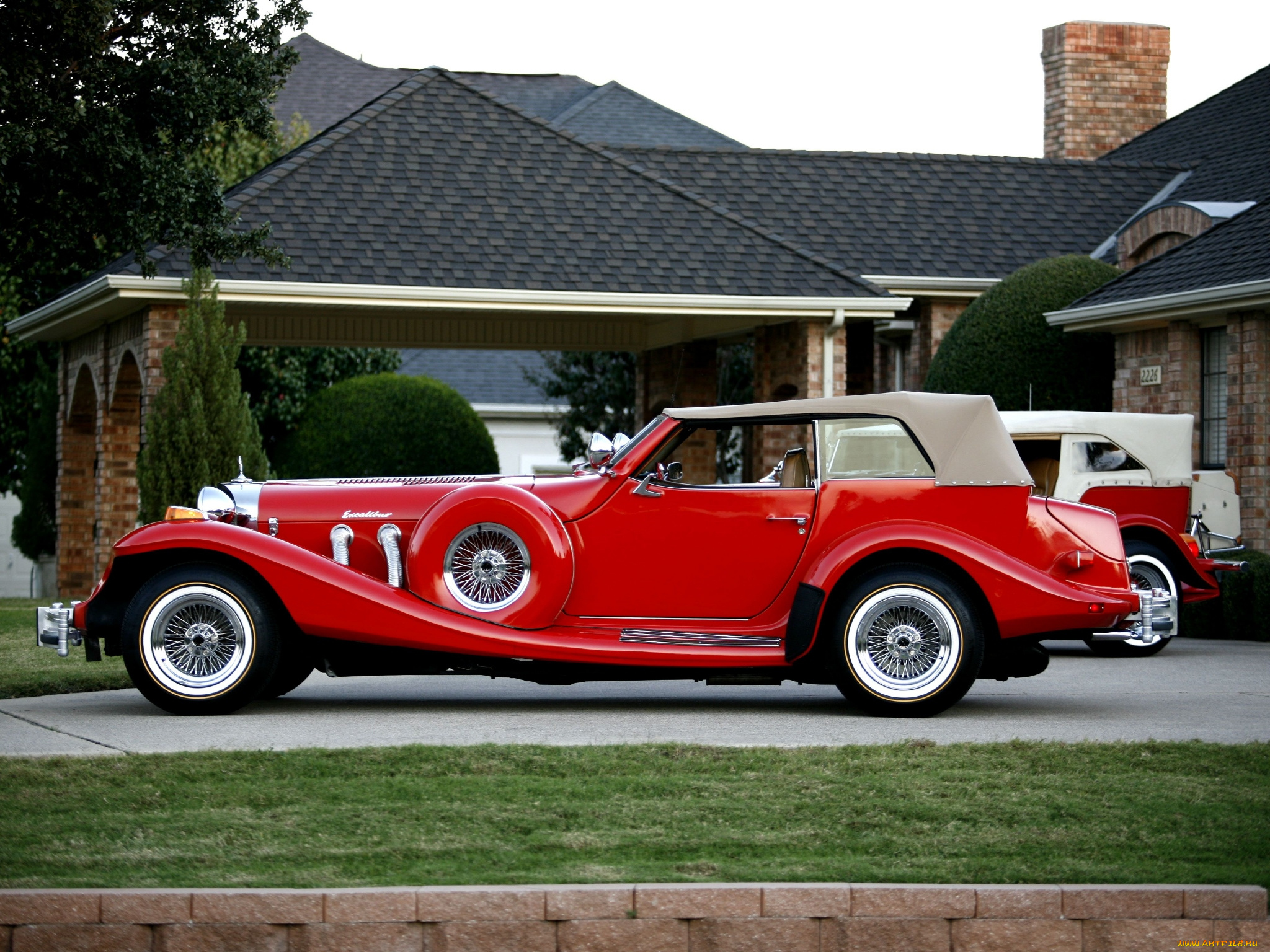 excalibur, series, iii, ss, phaeton, автомобили, ретростиль, экзотика