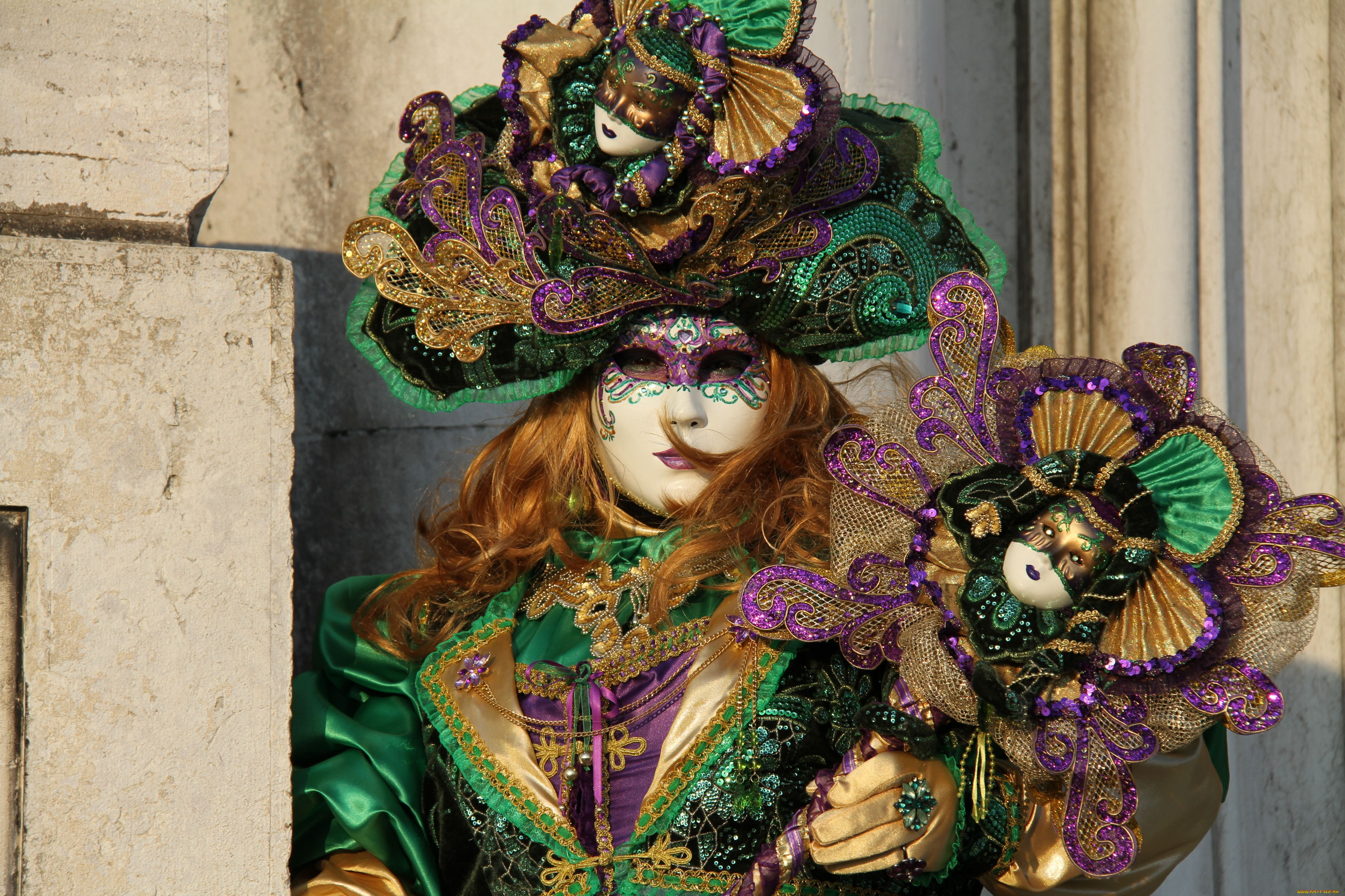 разное, маски, карнавальные, костюмы, карнавал, венеция