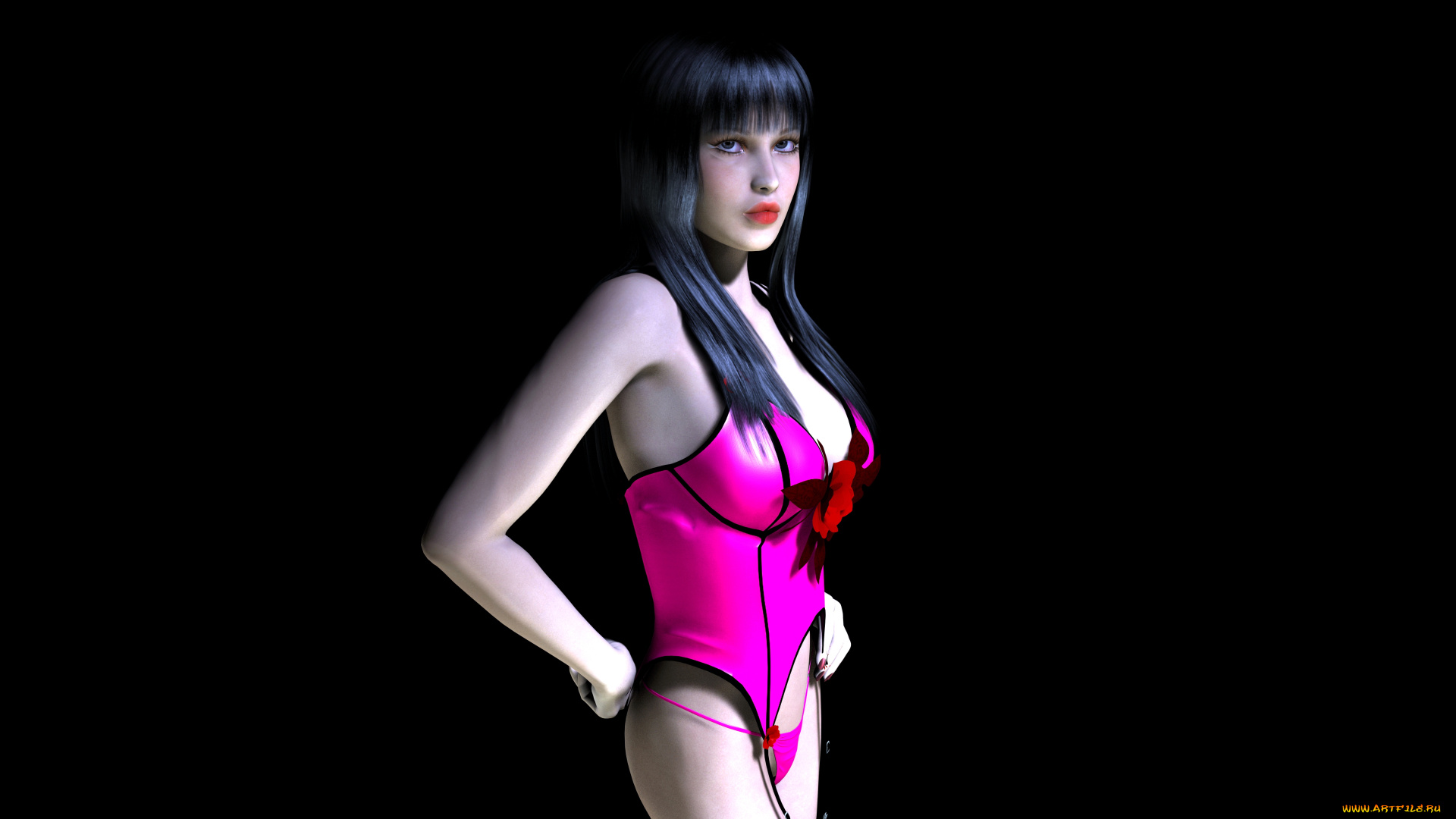 3д, графика, people, люди, девушка