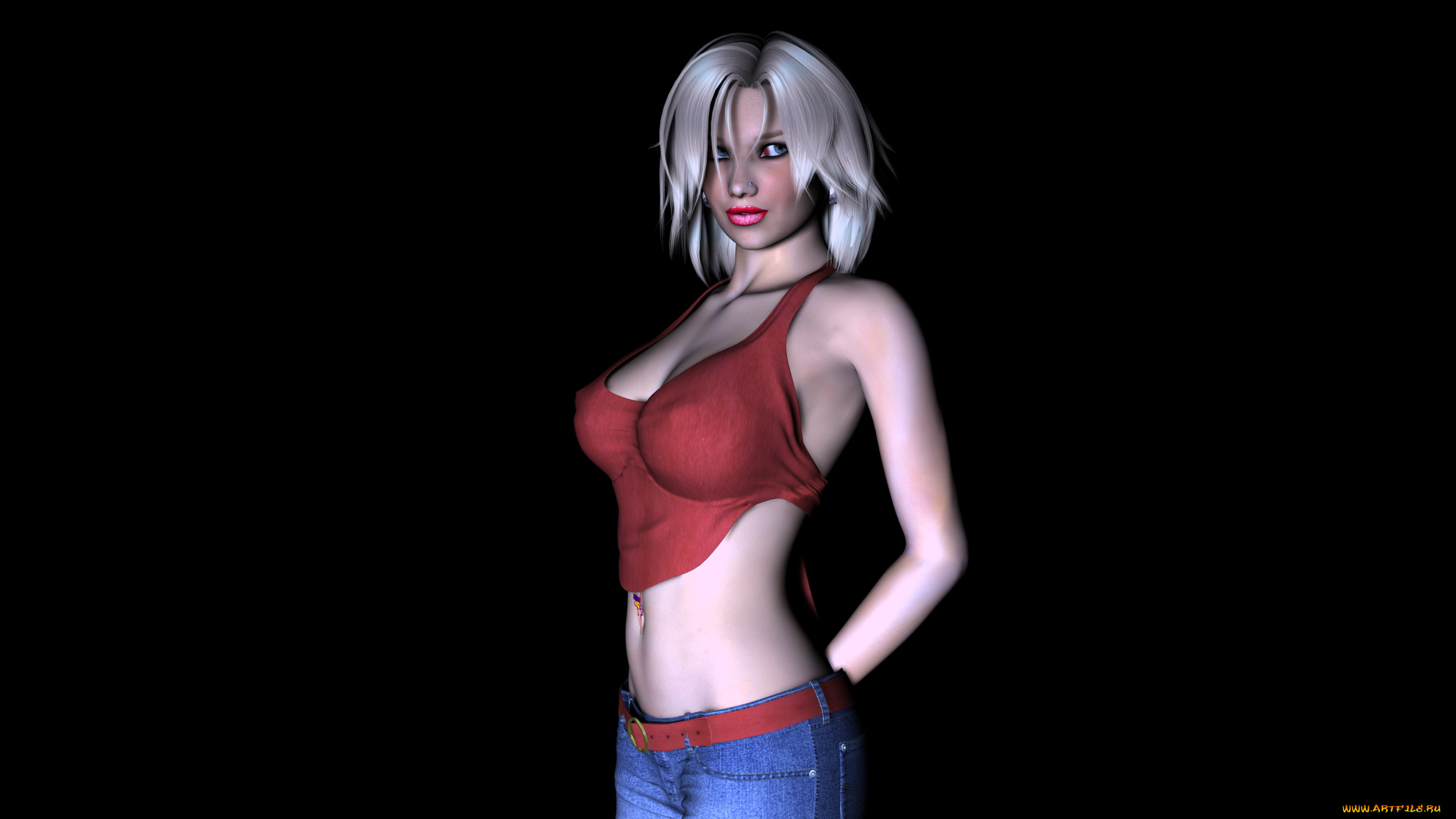 3д, графика, people, люди, девушка