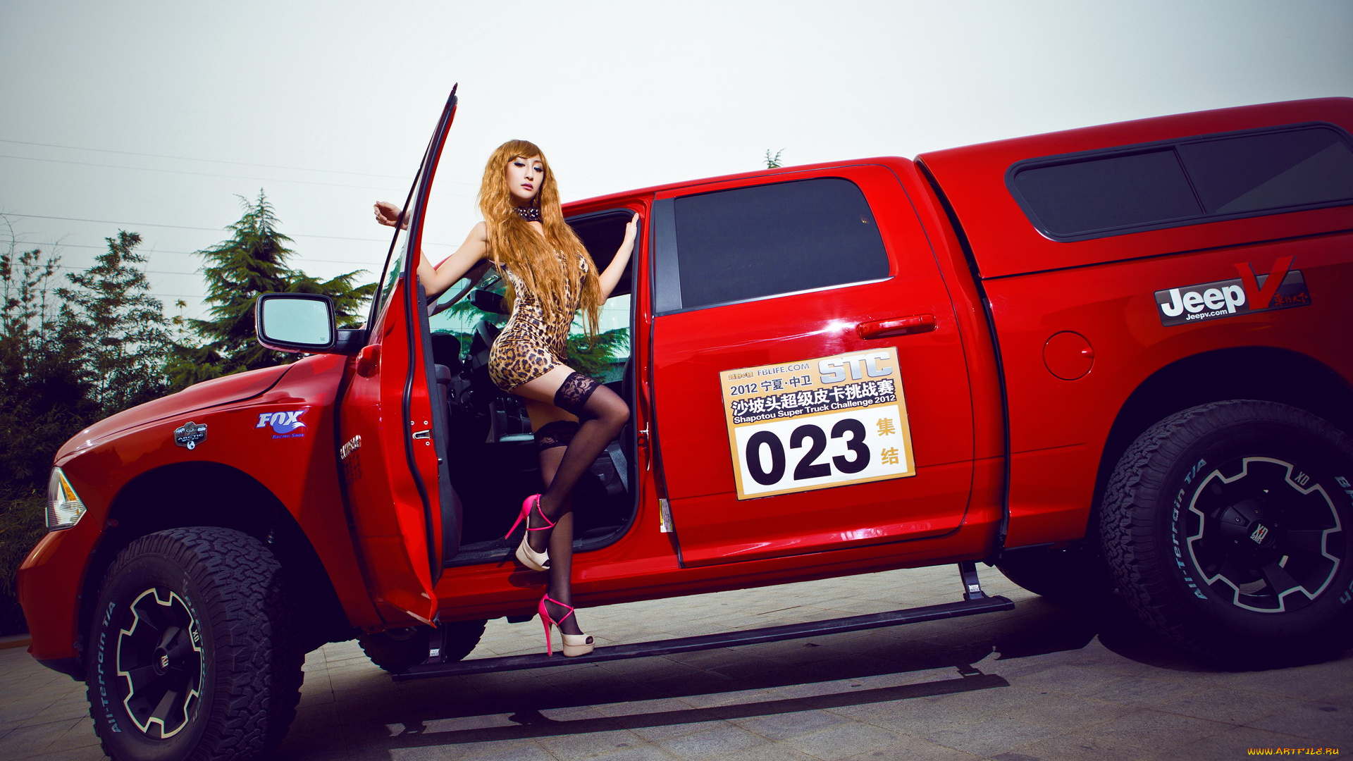 автомобили, авто, девушками, автомобиль, девушка, пикап