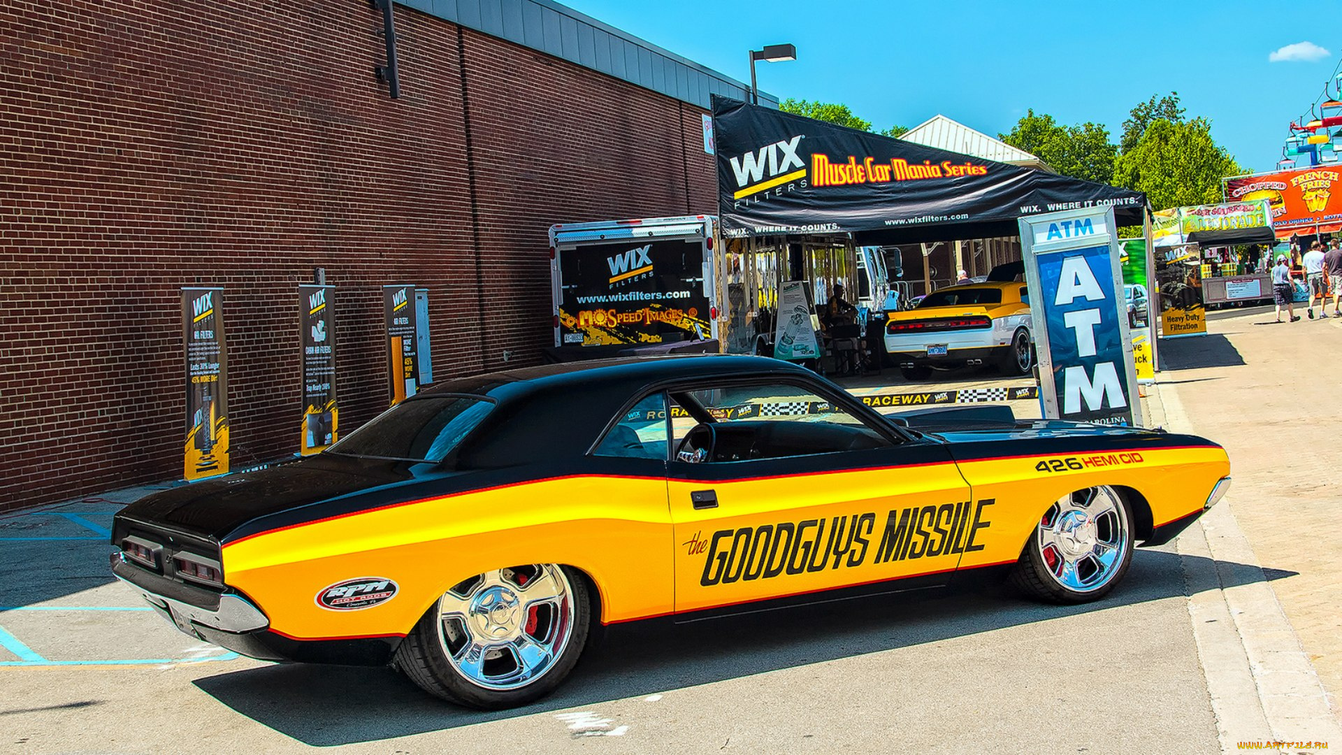 автомобили, dodge, challenger, 1971