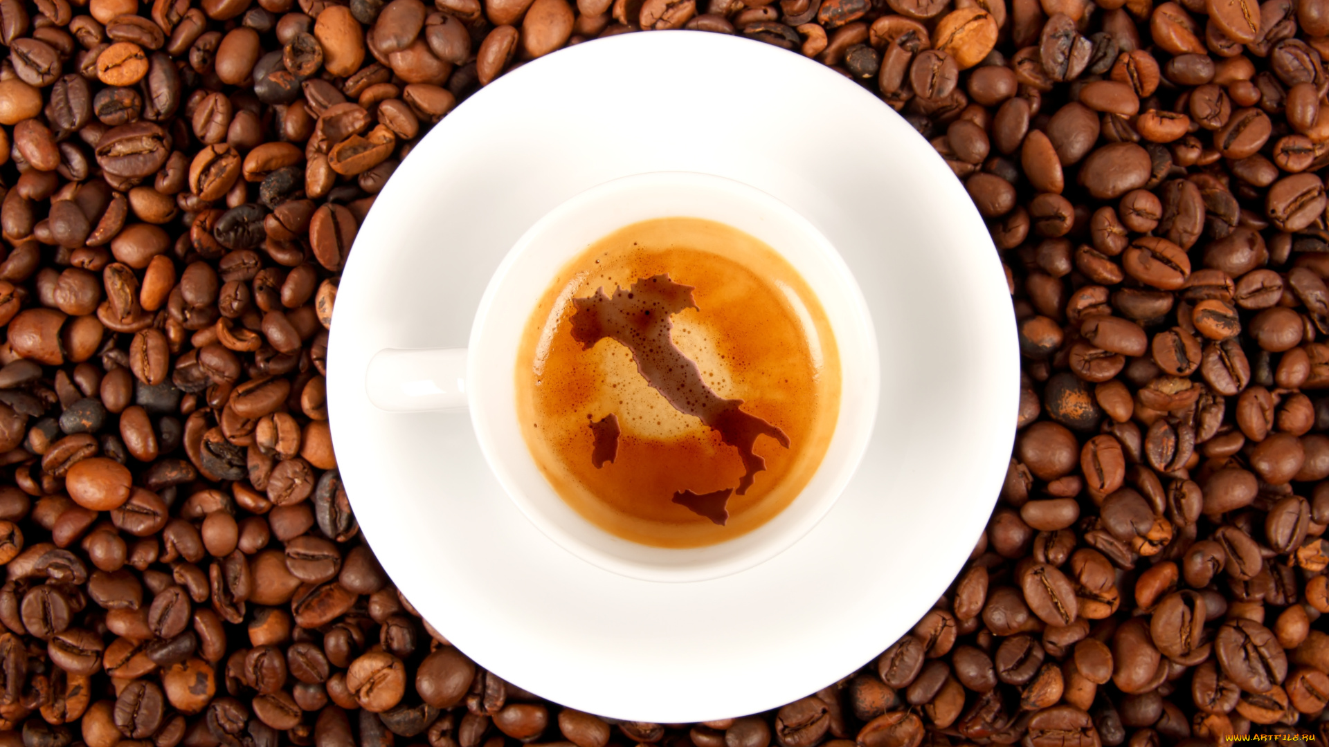 еда, кофе, кофейные, зёрна, напиток