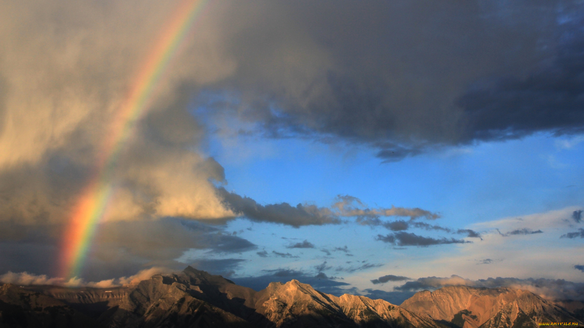 природа, радуга, канада