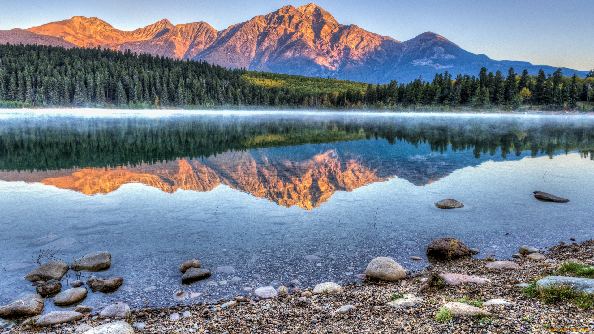 природа, реки, озера, канада