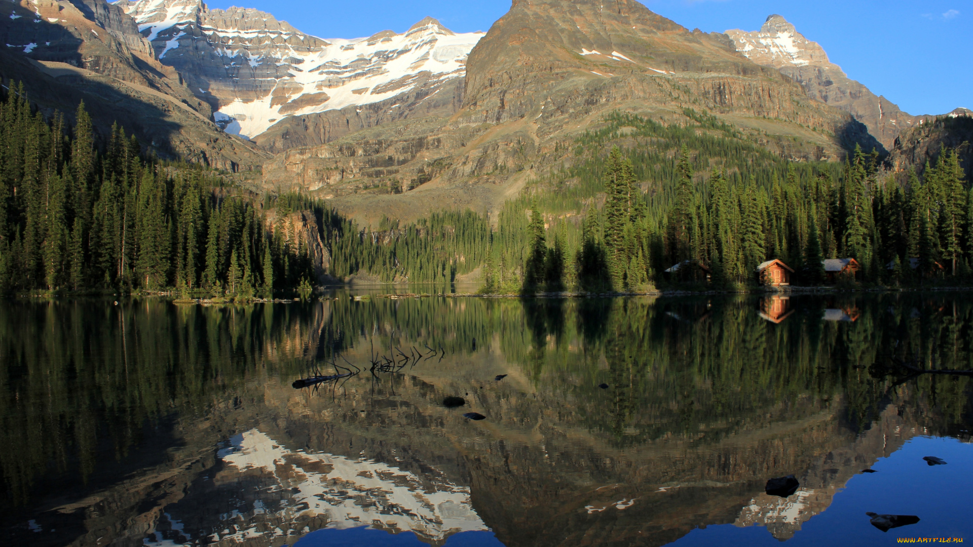 природа, реки, озера, канада