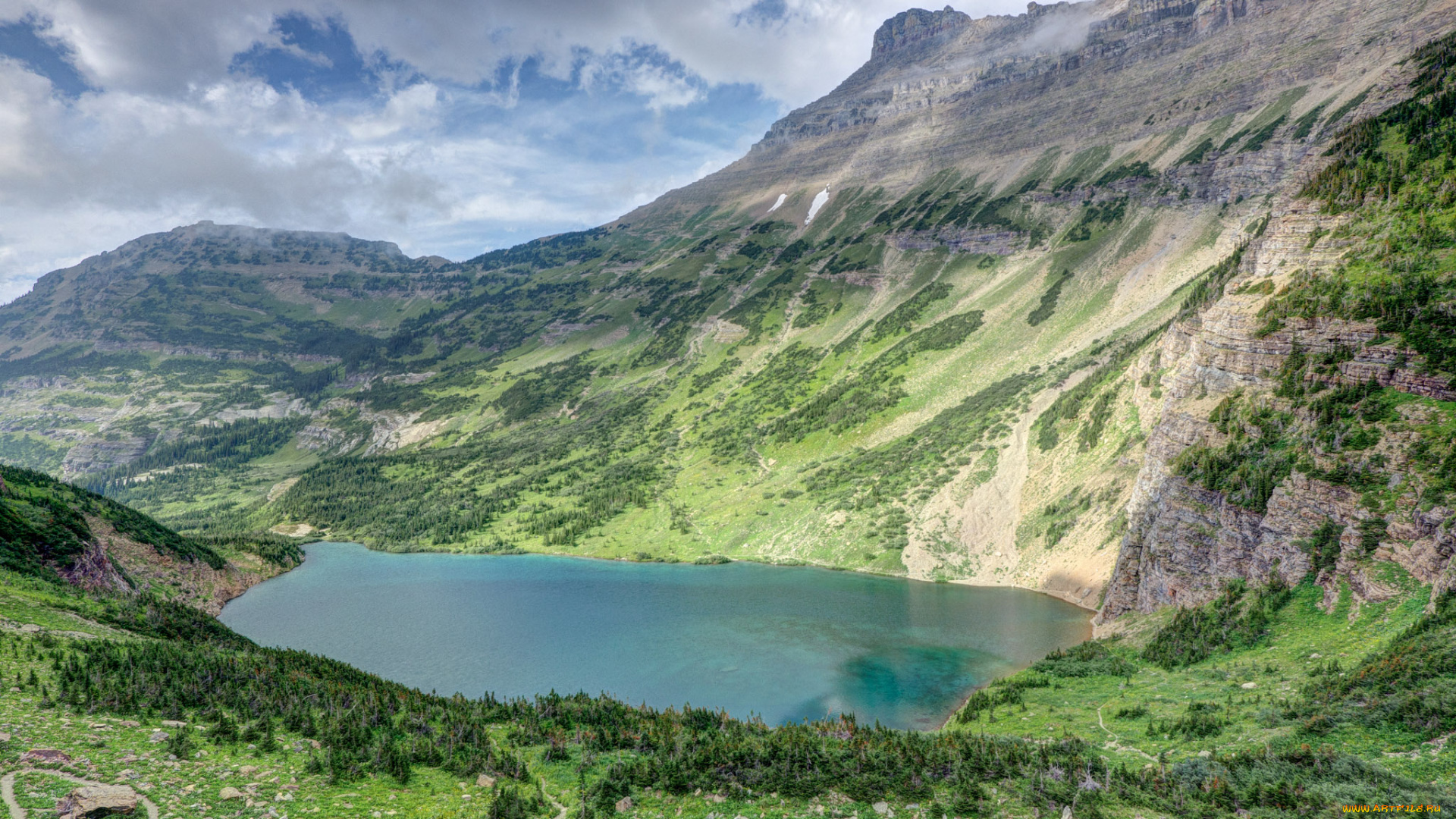 природа, реки, озера, штат, монтана, сша