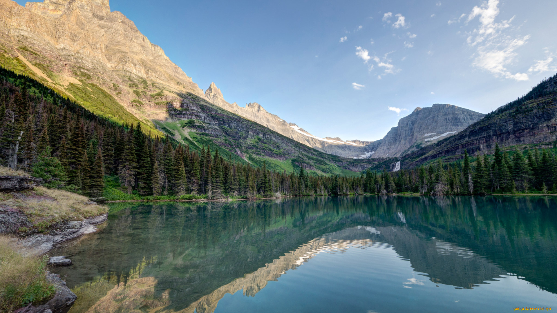 природа, реки, озера, сша, штат, монтана