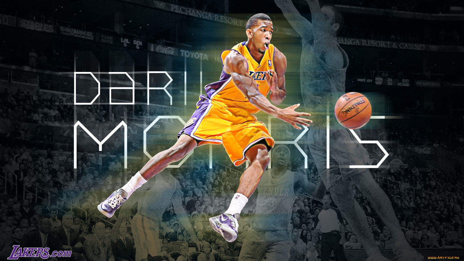 спорт, nba, los, angeles, lakers, фон, игрок, мяч