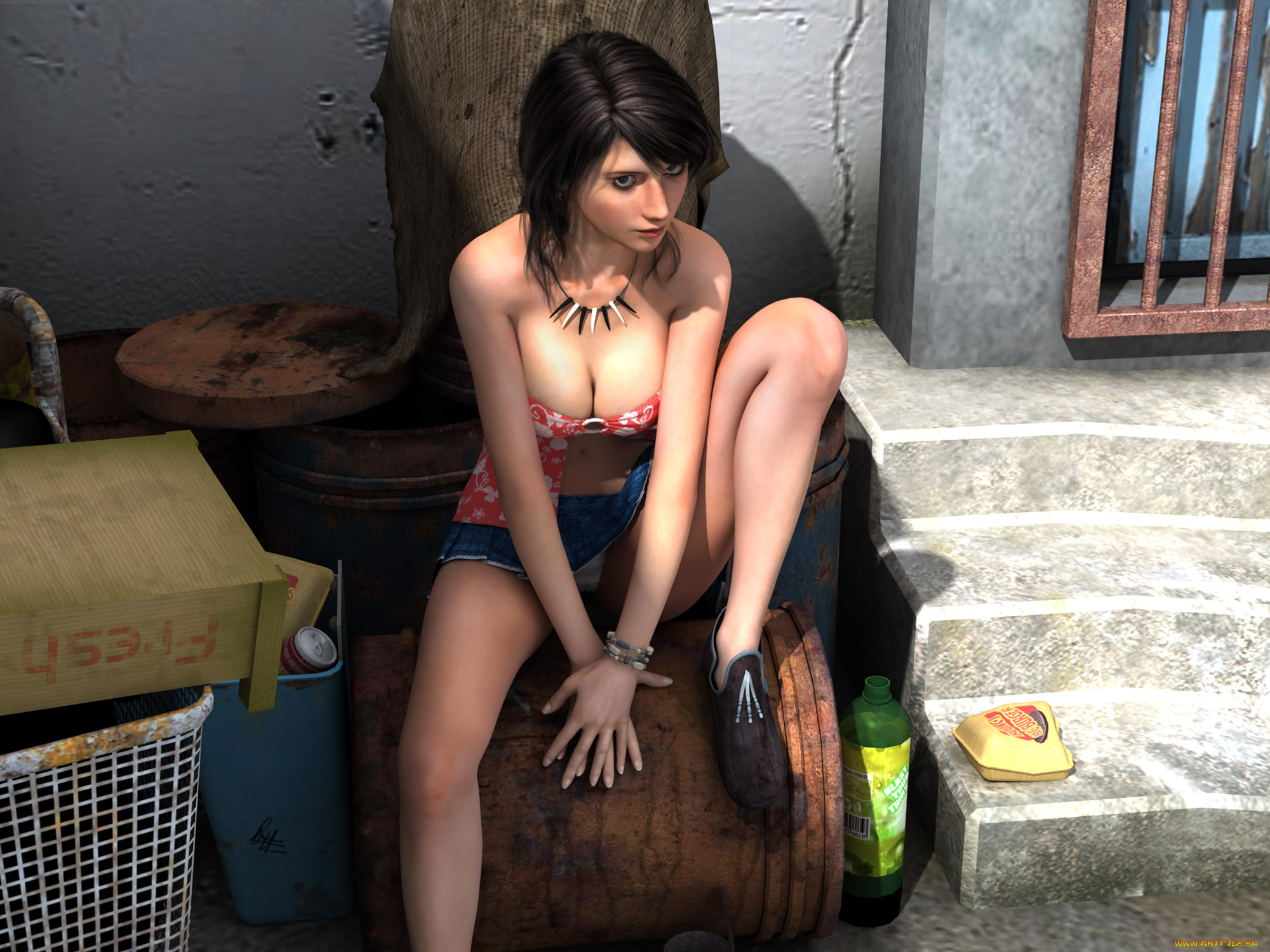 3д, графика, people, люди, девушка