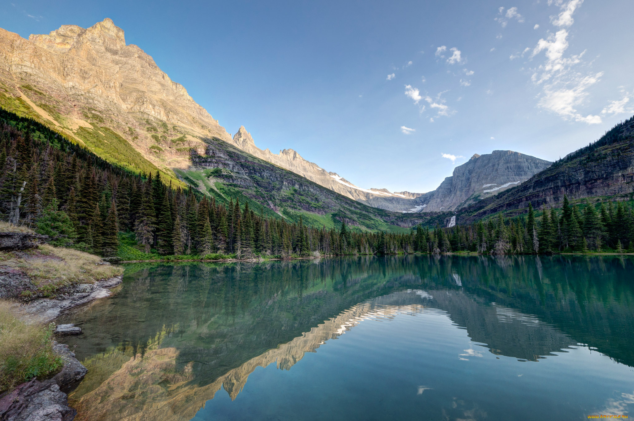 природа, реки, озера, сша, штат, монтана