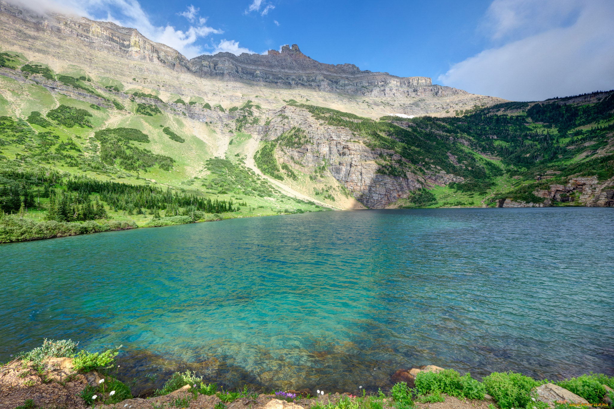 природа, реки, озера, штат, монтана, сша