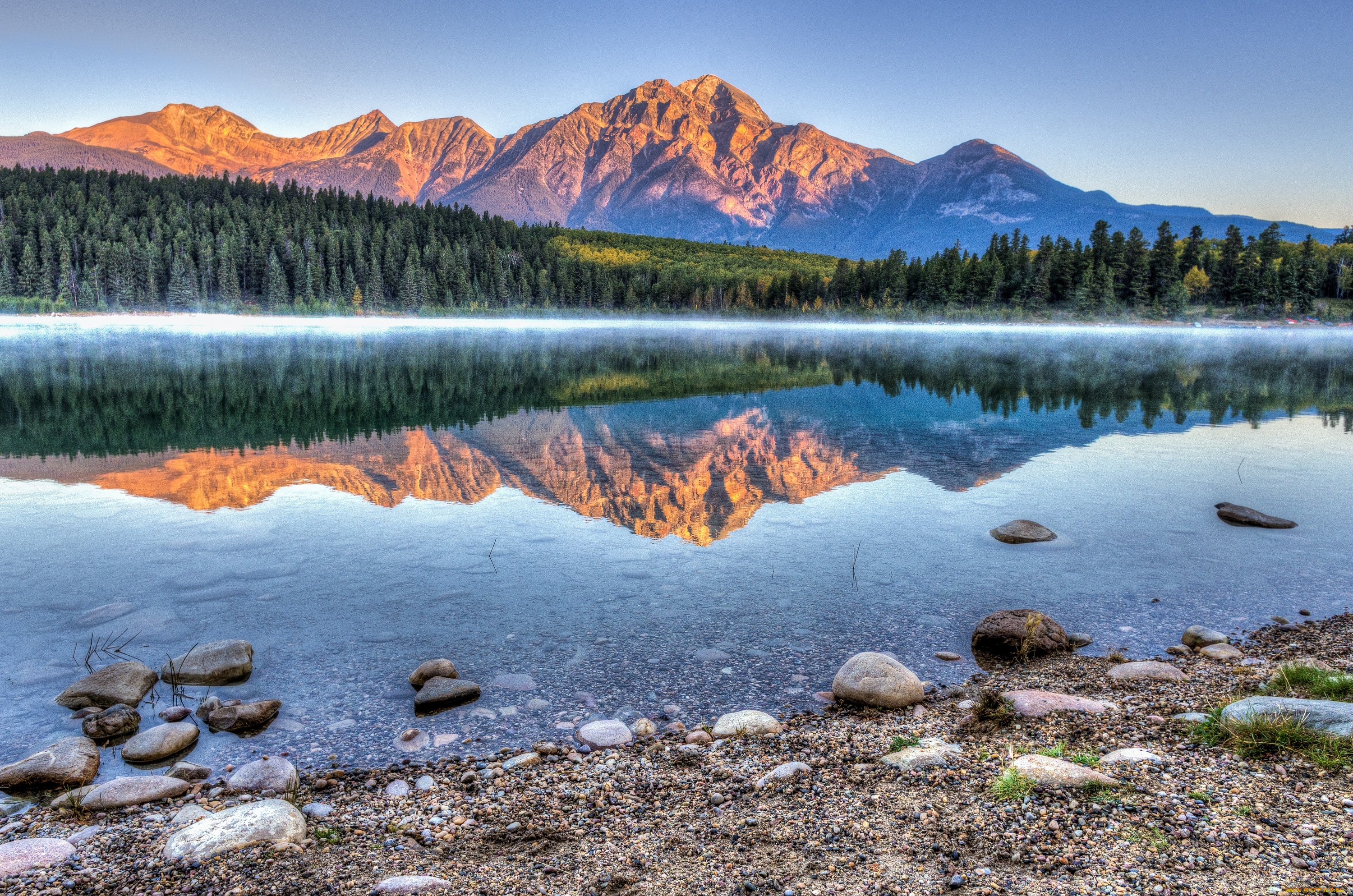 природа, реки, озера, канада