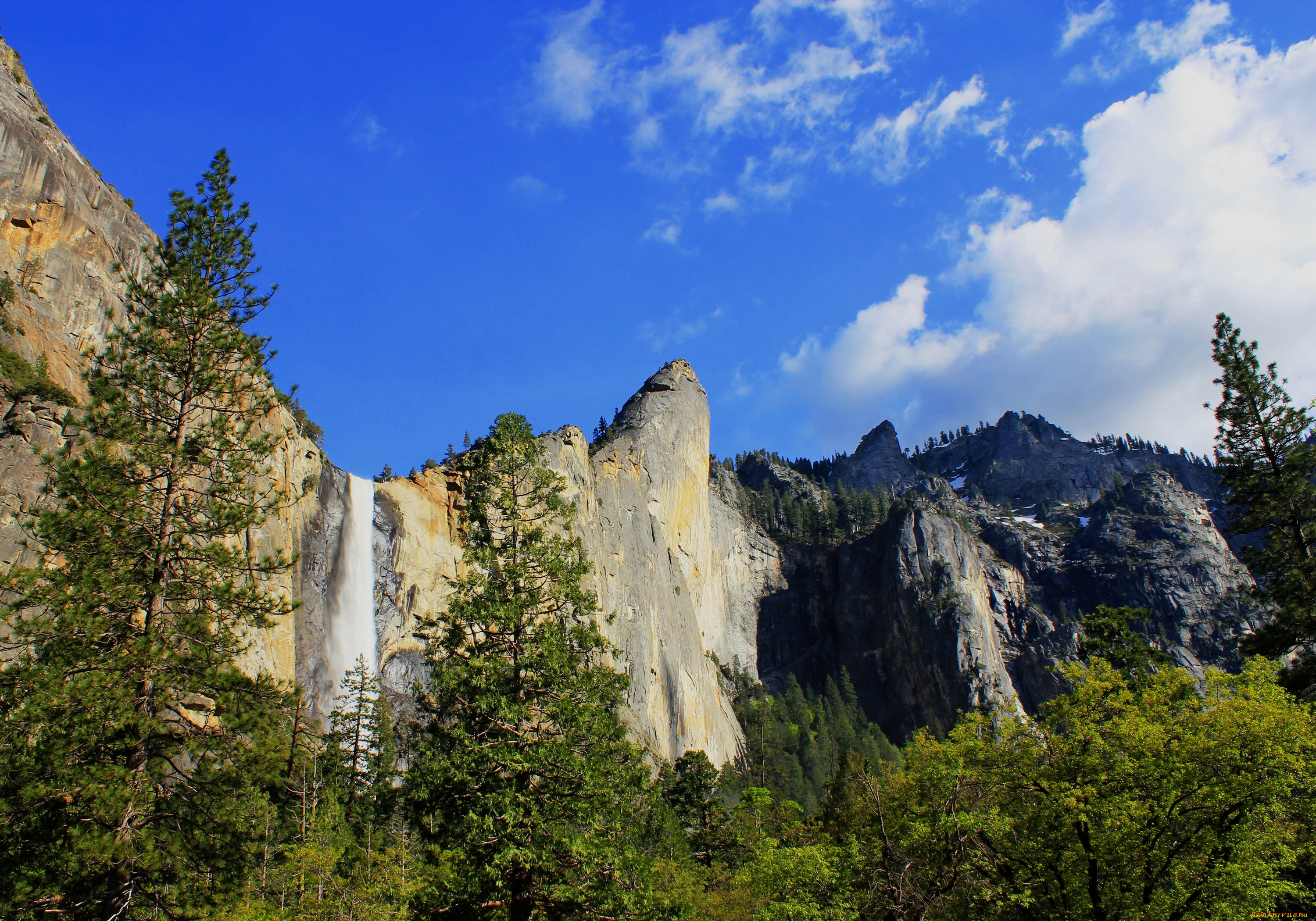 природа, водопады, вершины