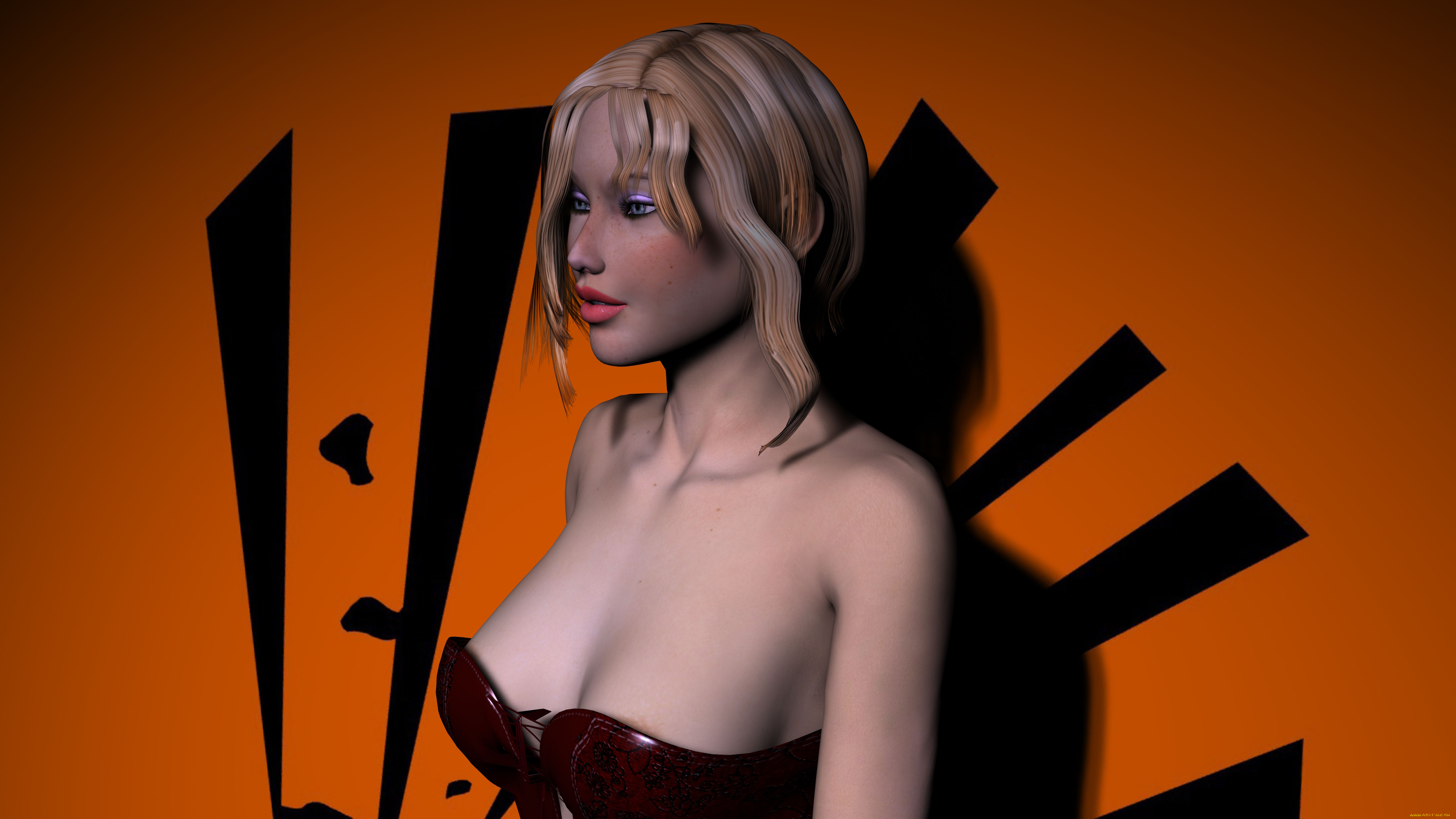 3д, графика, people, люди, девушка