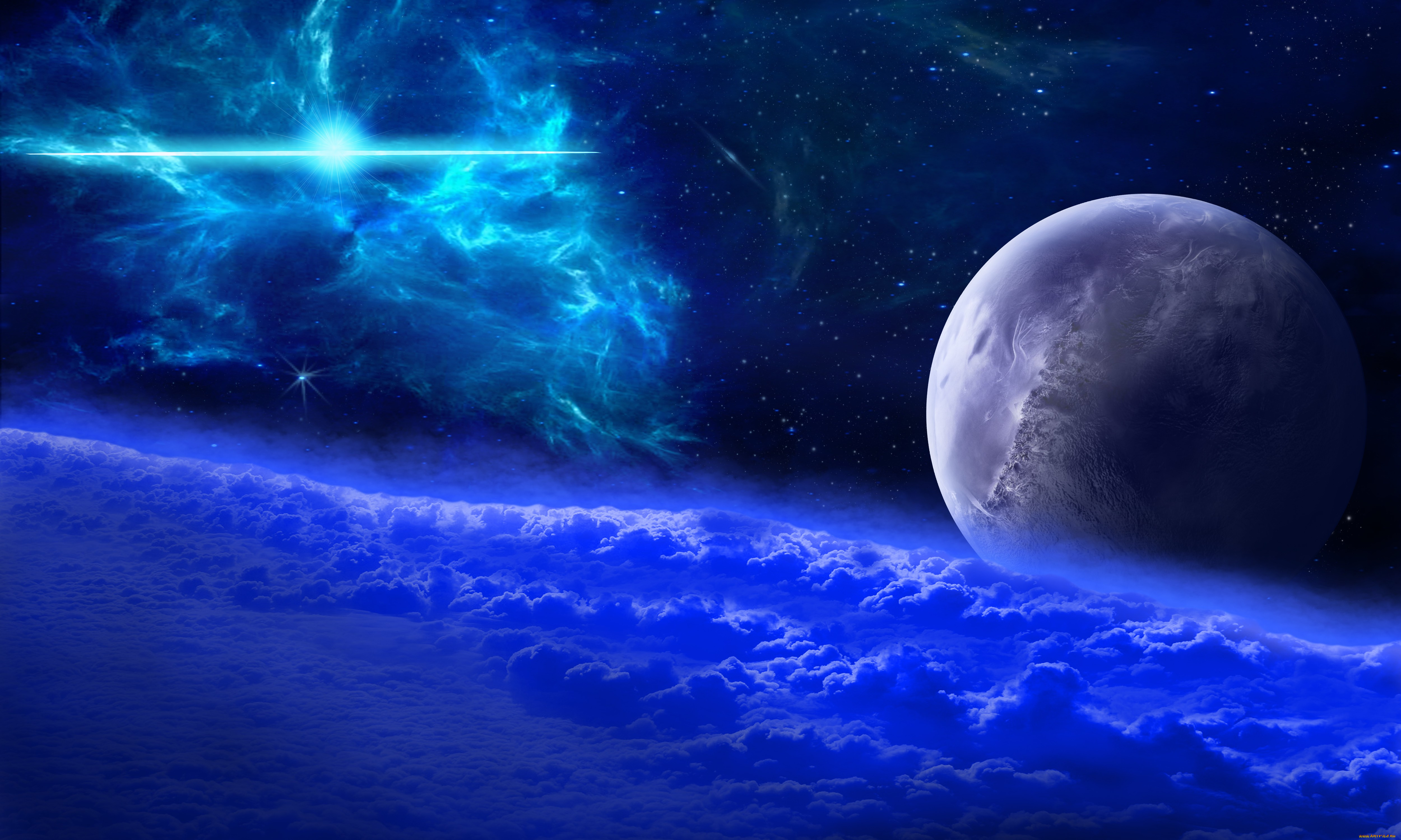 космос, арт, 3d, art