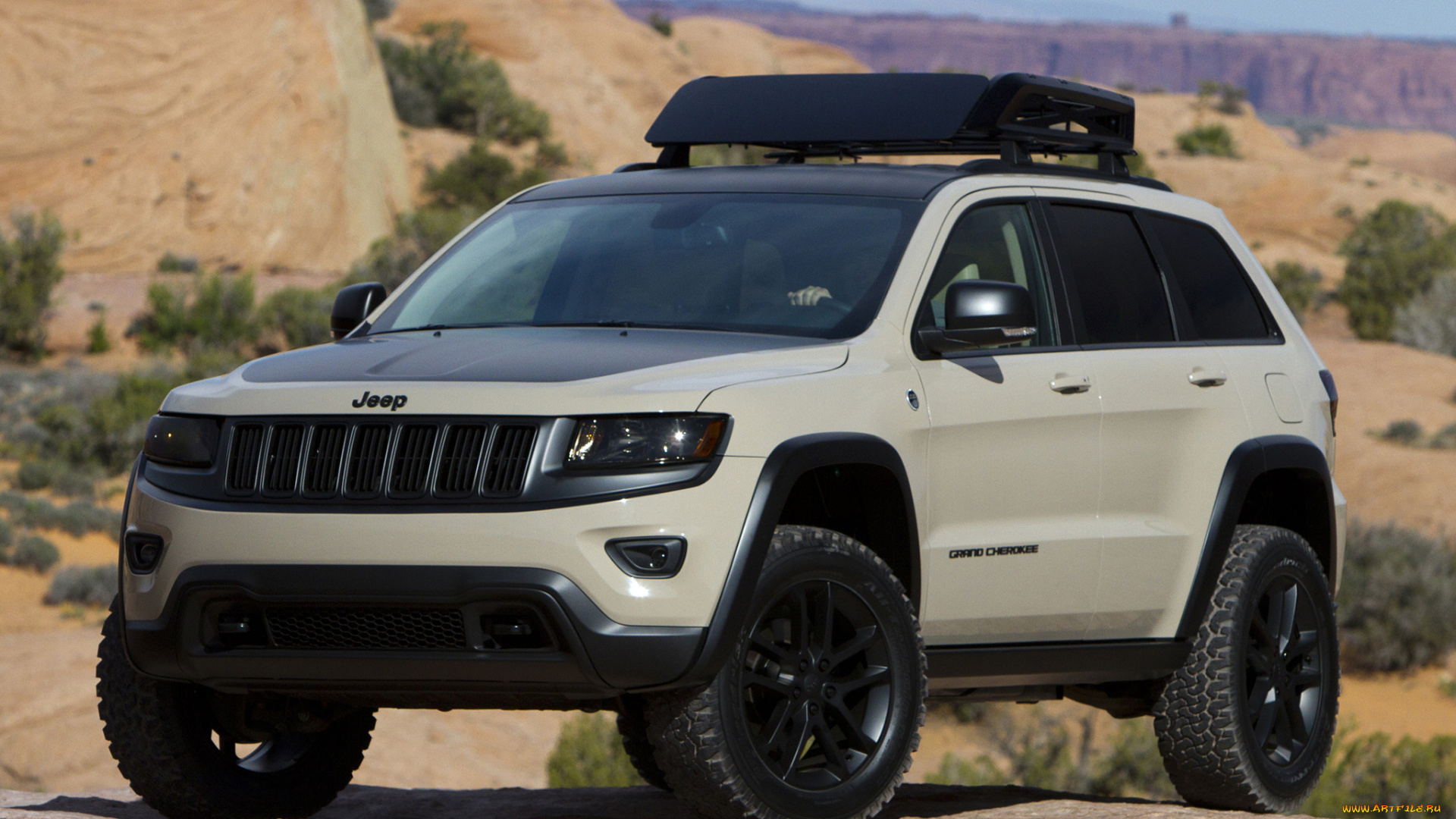 автомобили, jeep, warrior, cherokee, trail, grand, wk2, concept