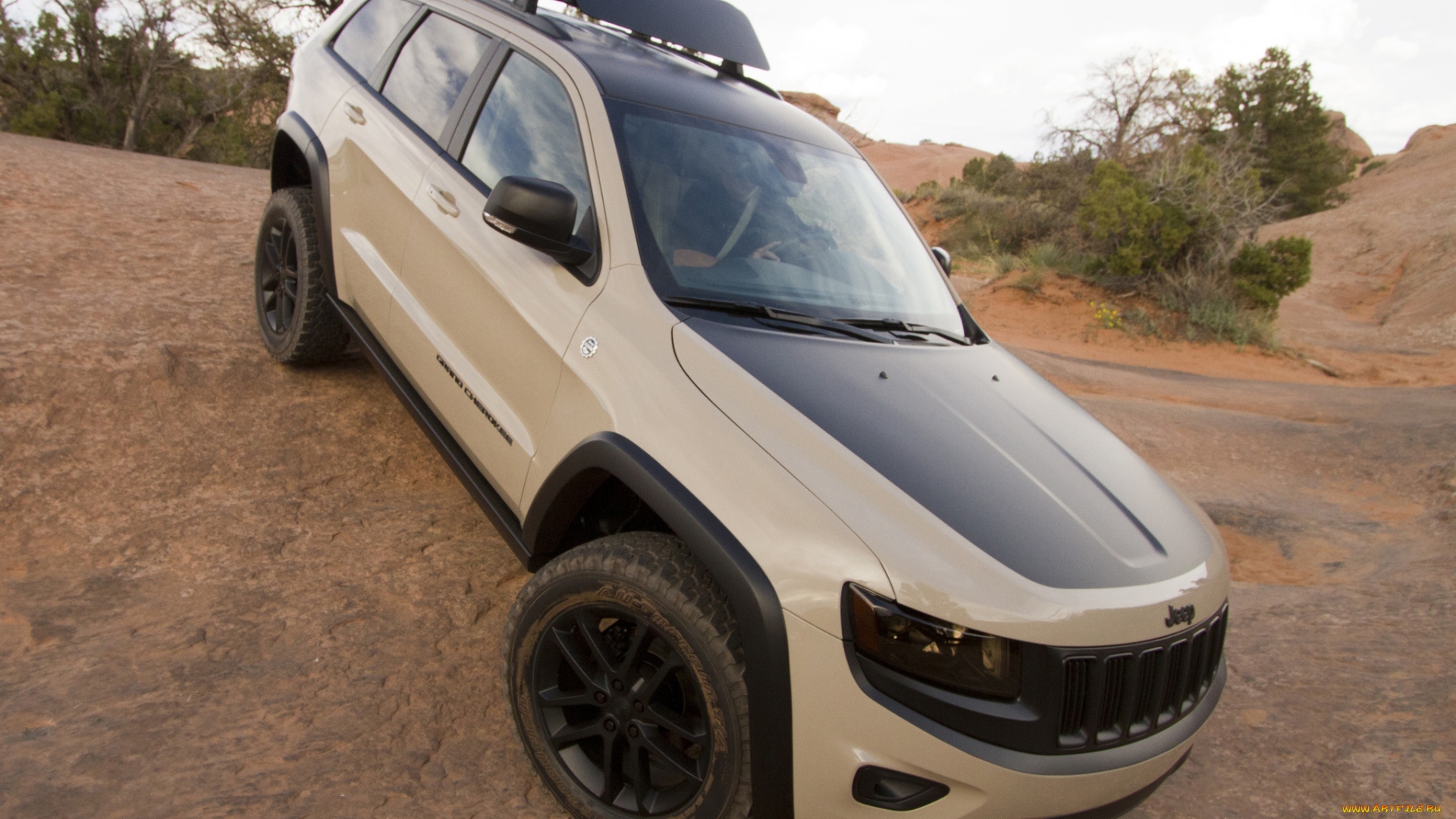 автомобили, jeep, warrior, trail, cherokee, grand, wk2, concept