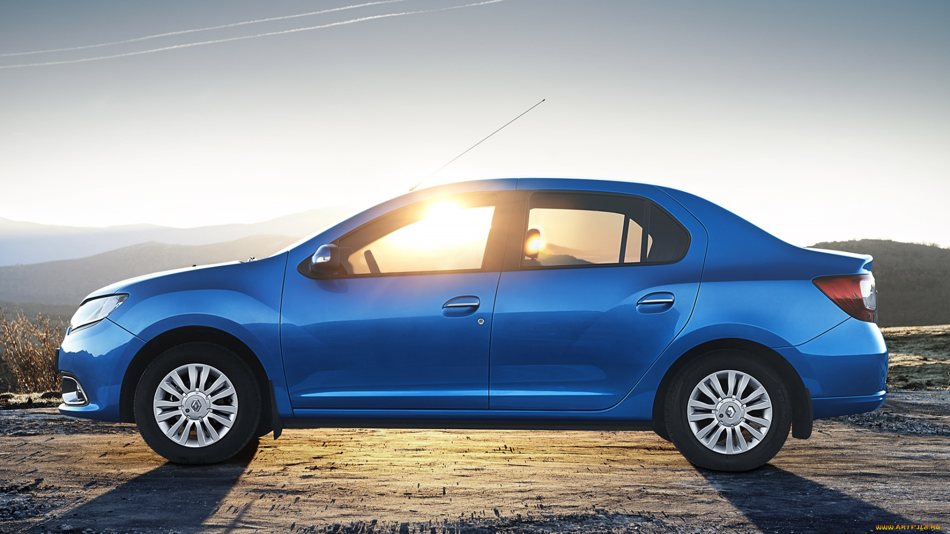 автомобили, renault, logan, синий, 2014, ru-spec