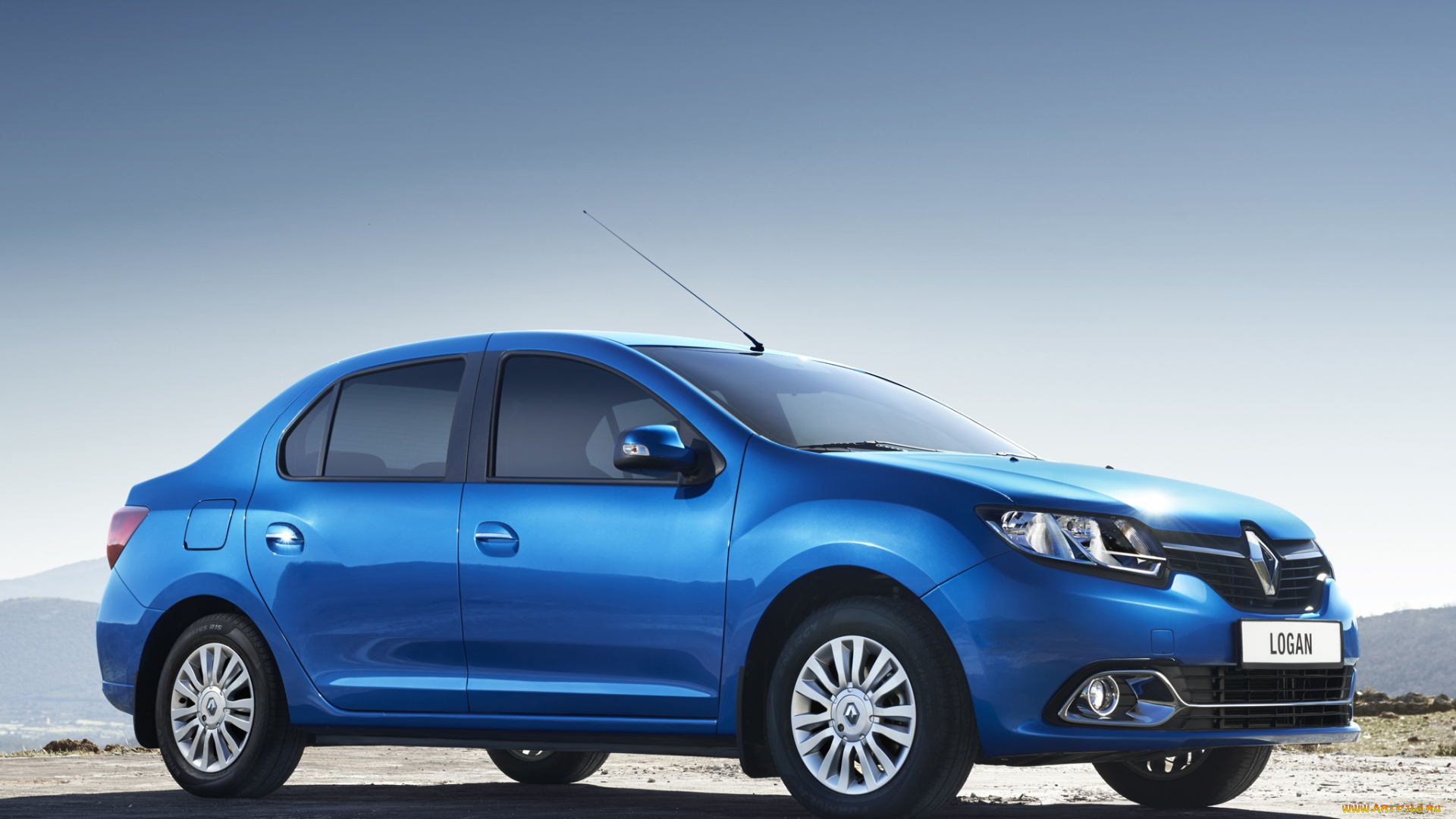 автомобили, renault, синий, 2014, logan, ru-spec