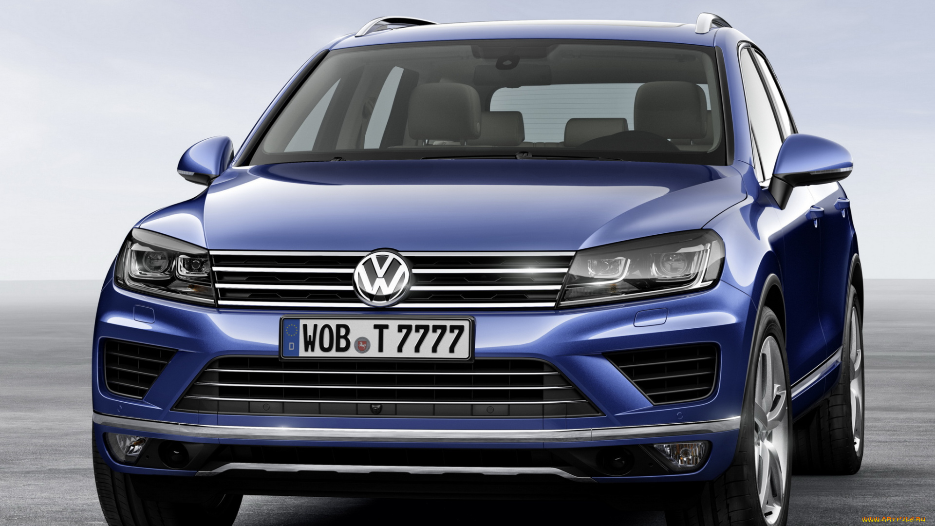 автомобили, volkswagen, v6, tdi, синий, 2014, touareg