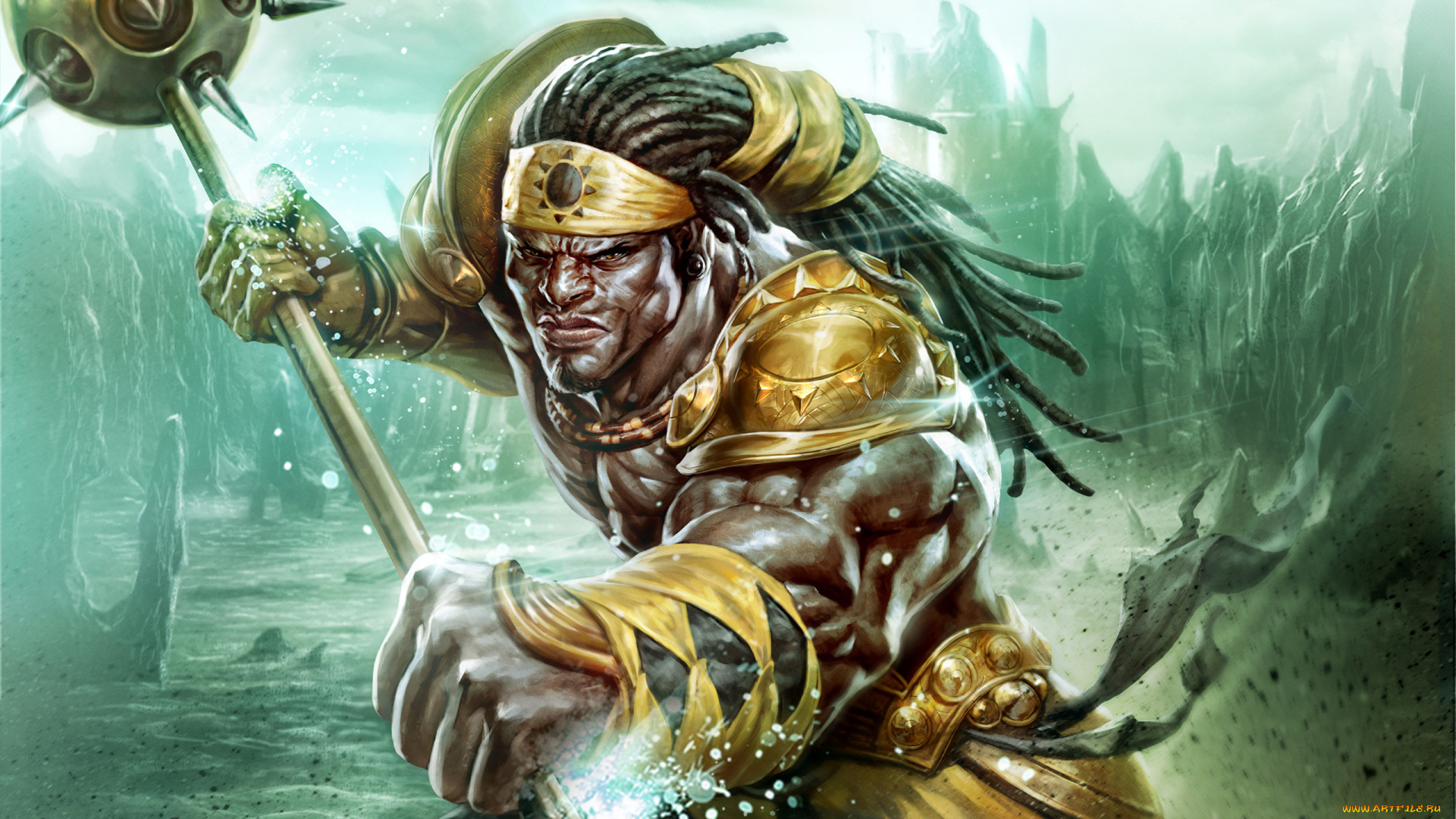 sacred, 3, видео, игры, булава