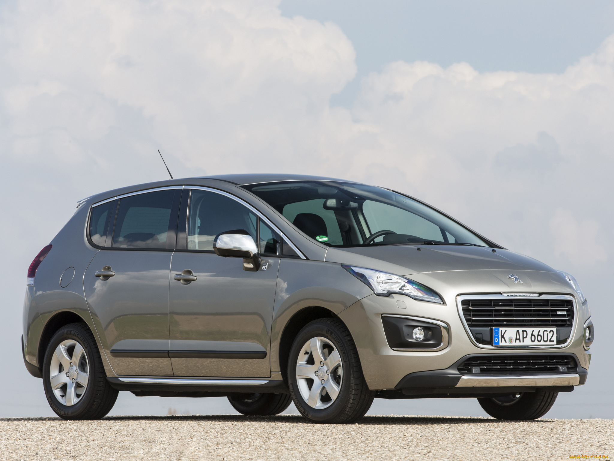 автомобили, peugeot, серый, 2013, hybrid4, 3008