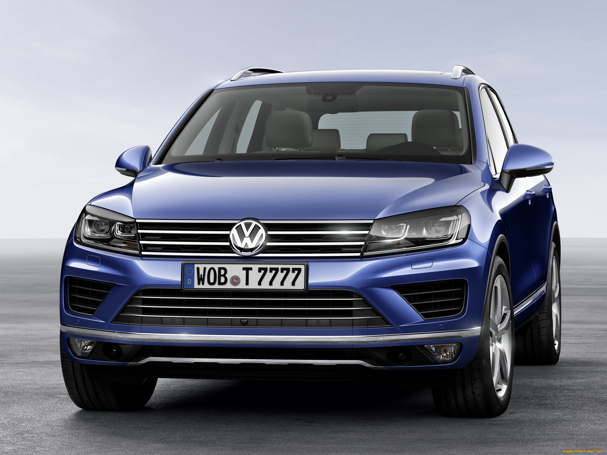 автомобили, volkswagen, v6, tdi, синий, 2014, touareg
