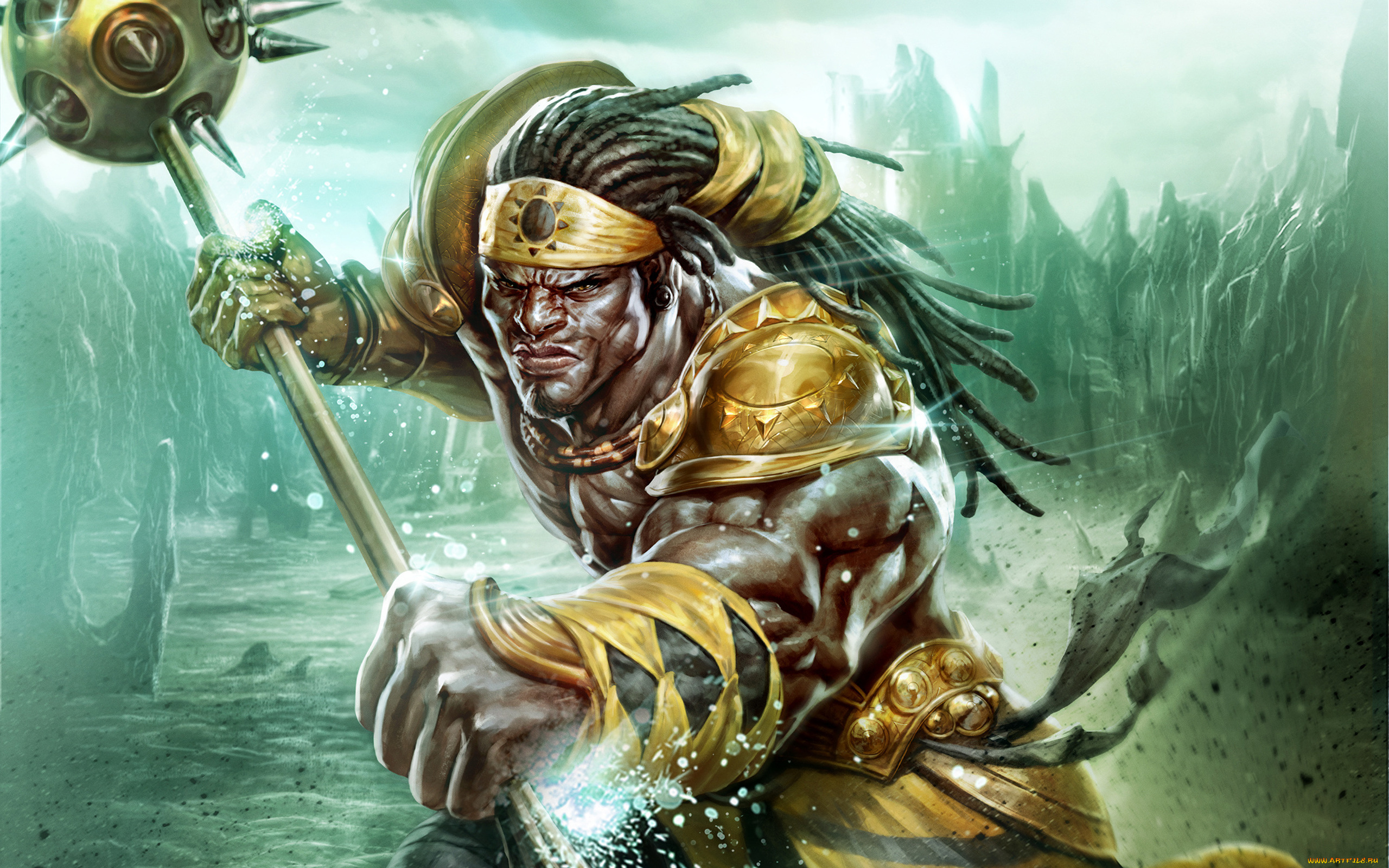 sacred, 3, видео, игры, булава