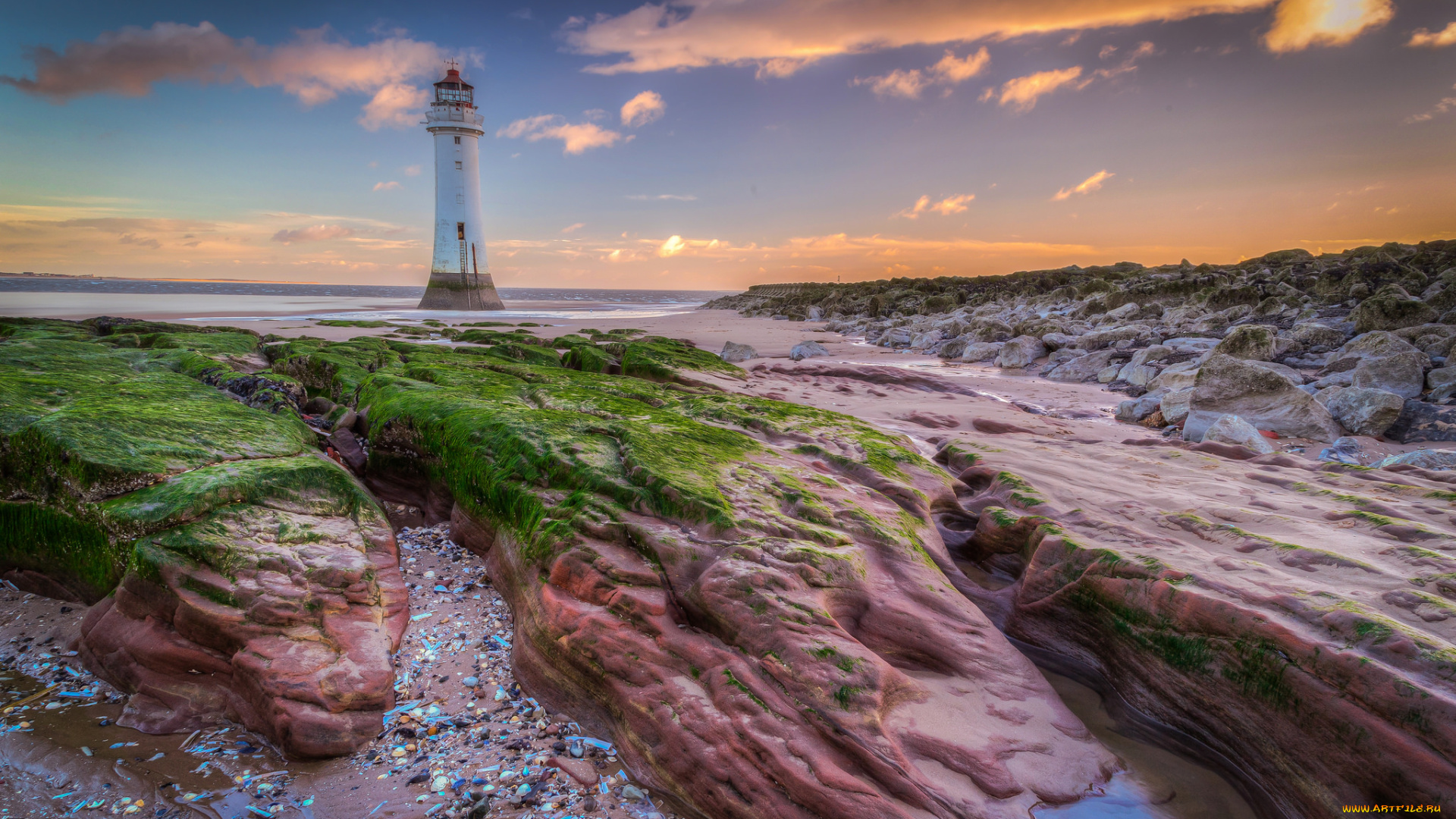 природа, маяки, маяк, побережье