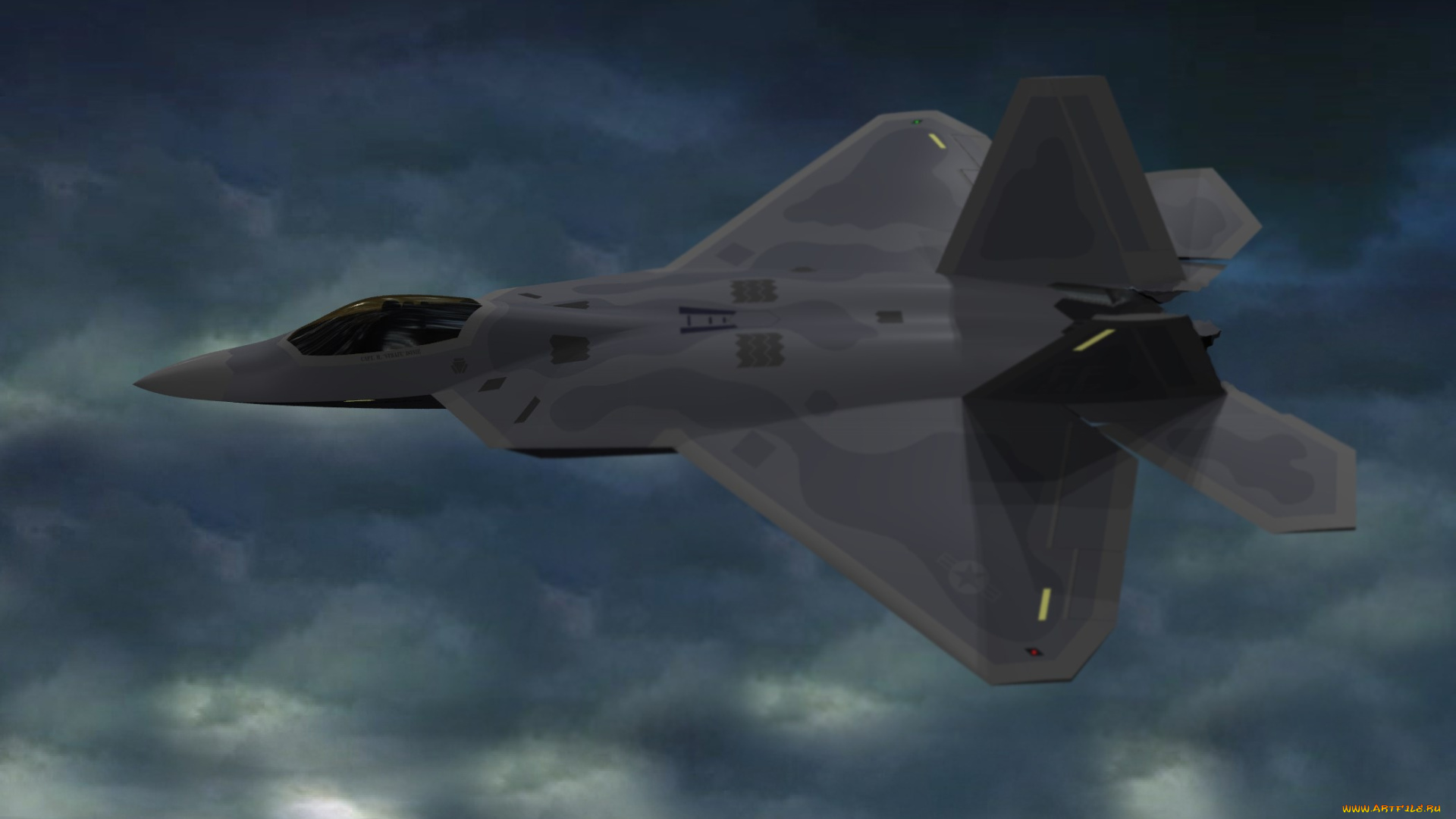 рисованное, авиация, полет, самолет