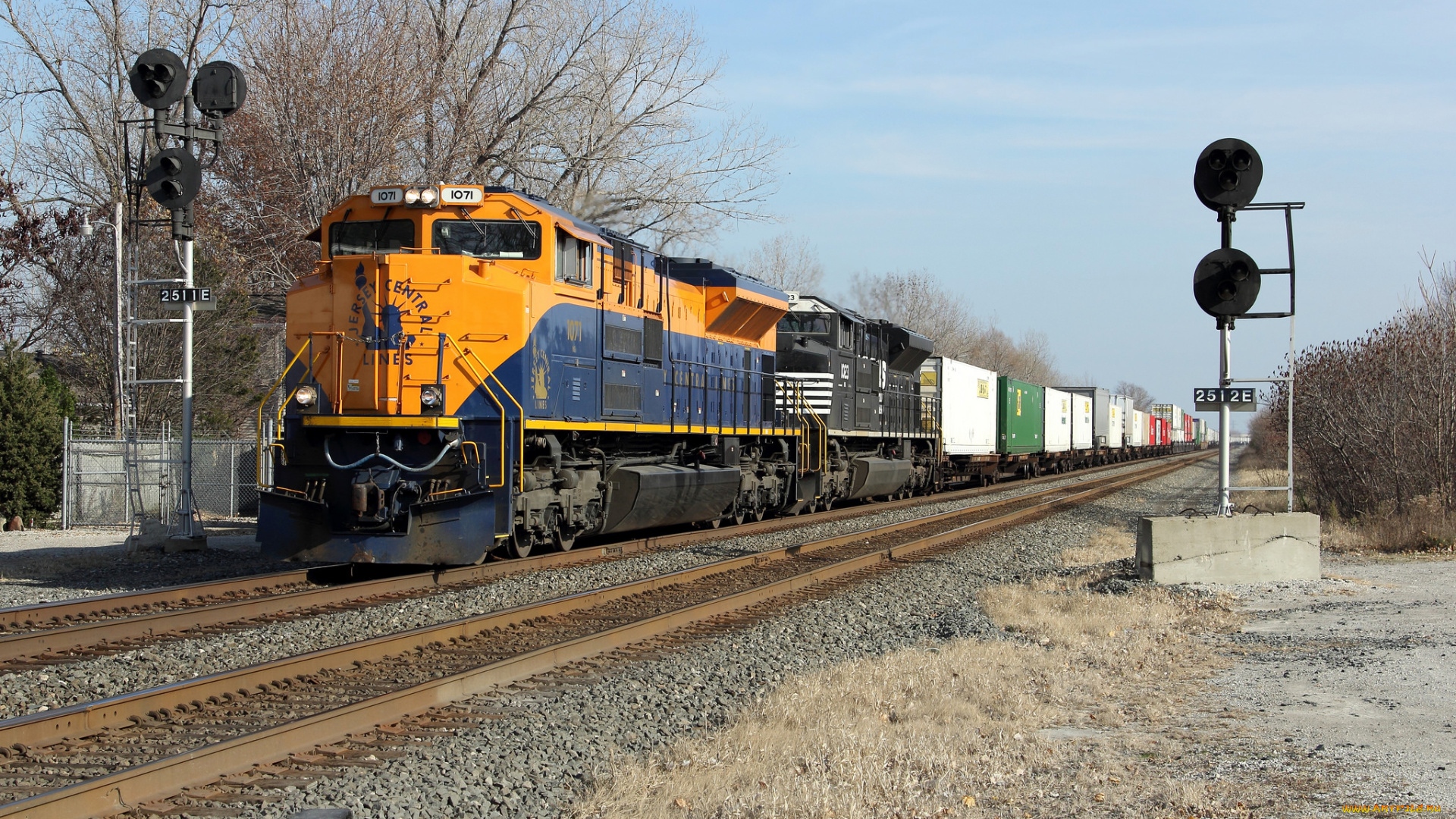 техника, поезда, локомотив, рельсы, состав