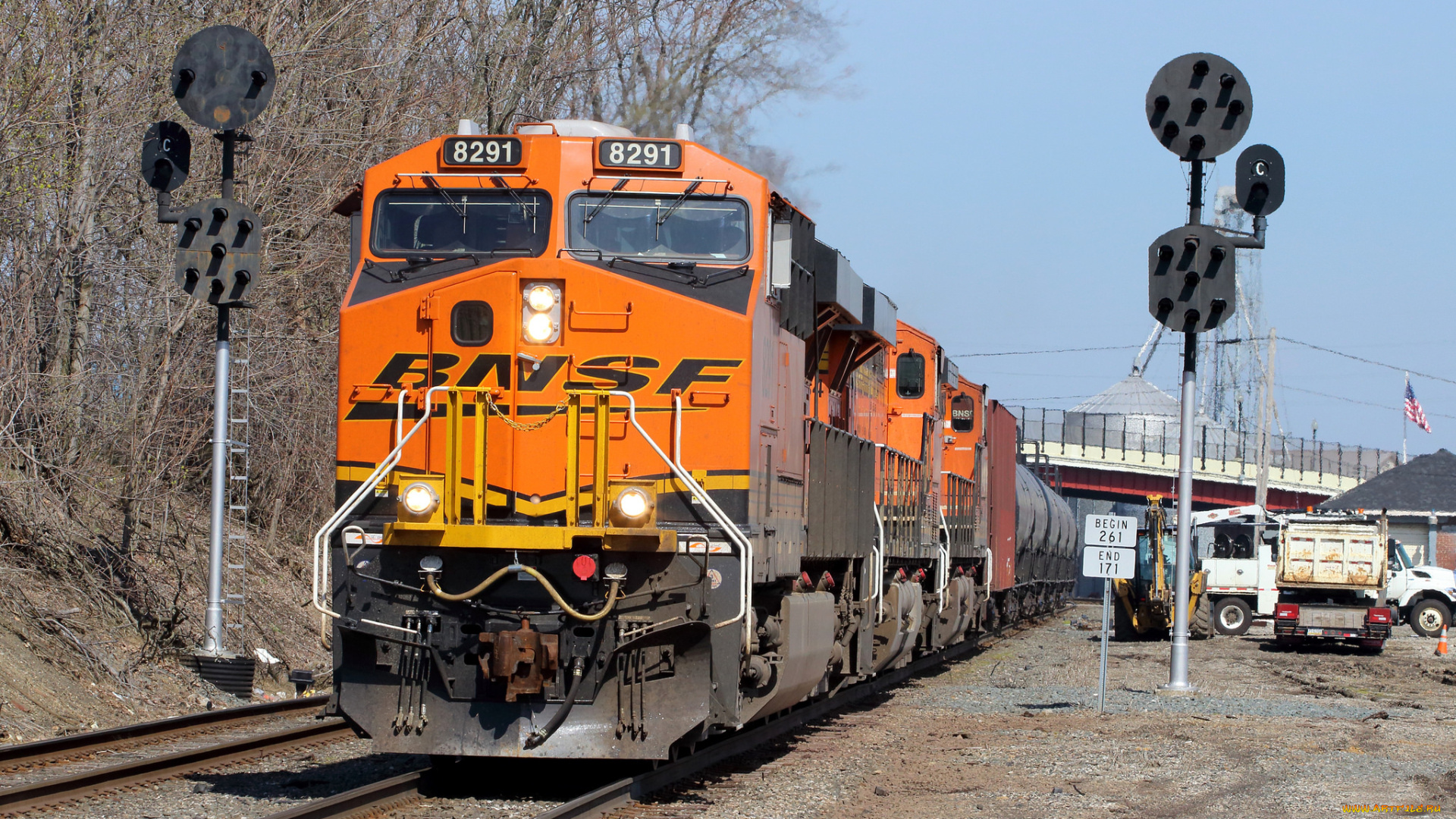 техника, поезда, рельсы, локомотив, состав