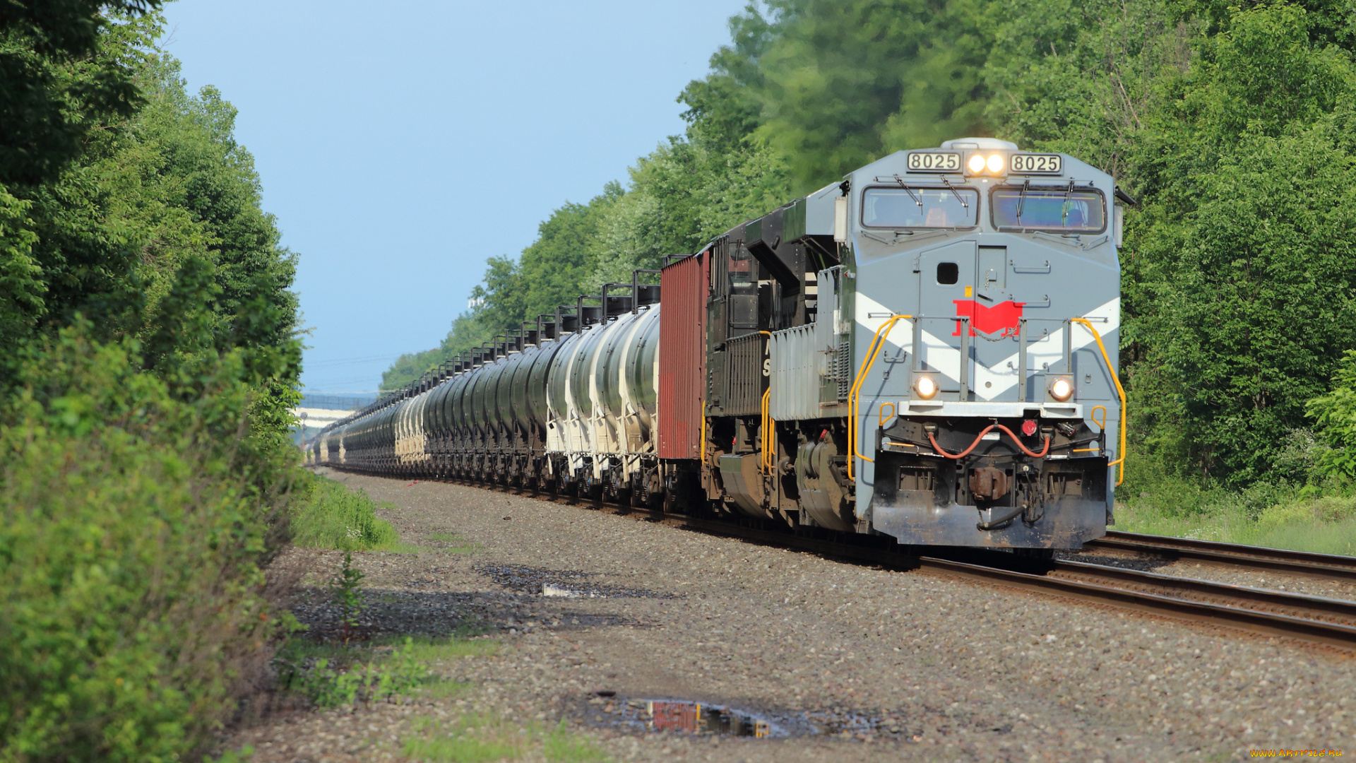 техника, поезда, состав, локомотив, рельсы