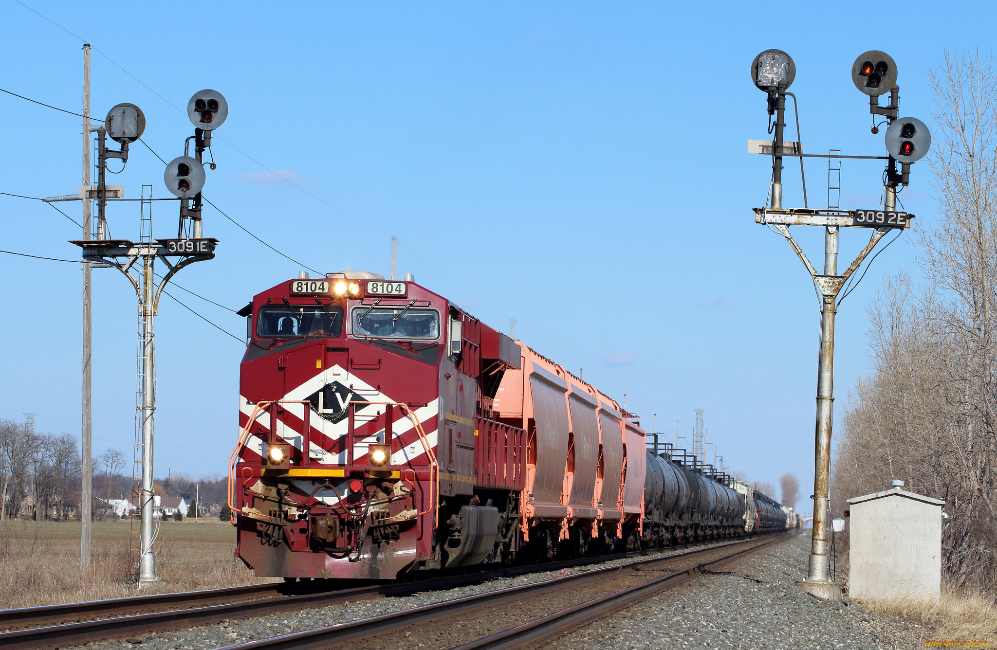 техника, поезда, состав, локомотив, рельсы