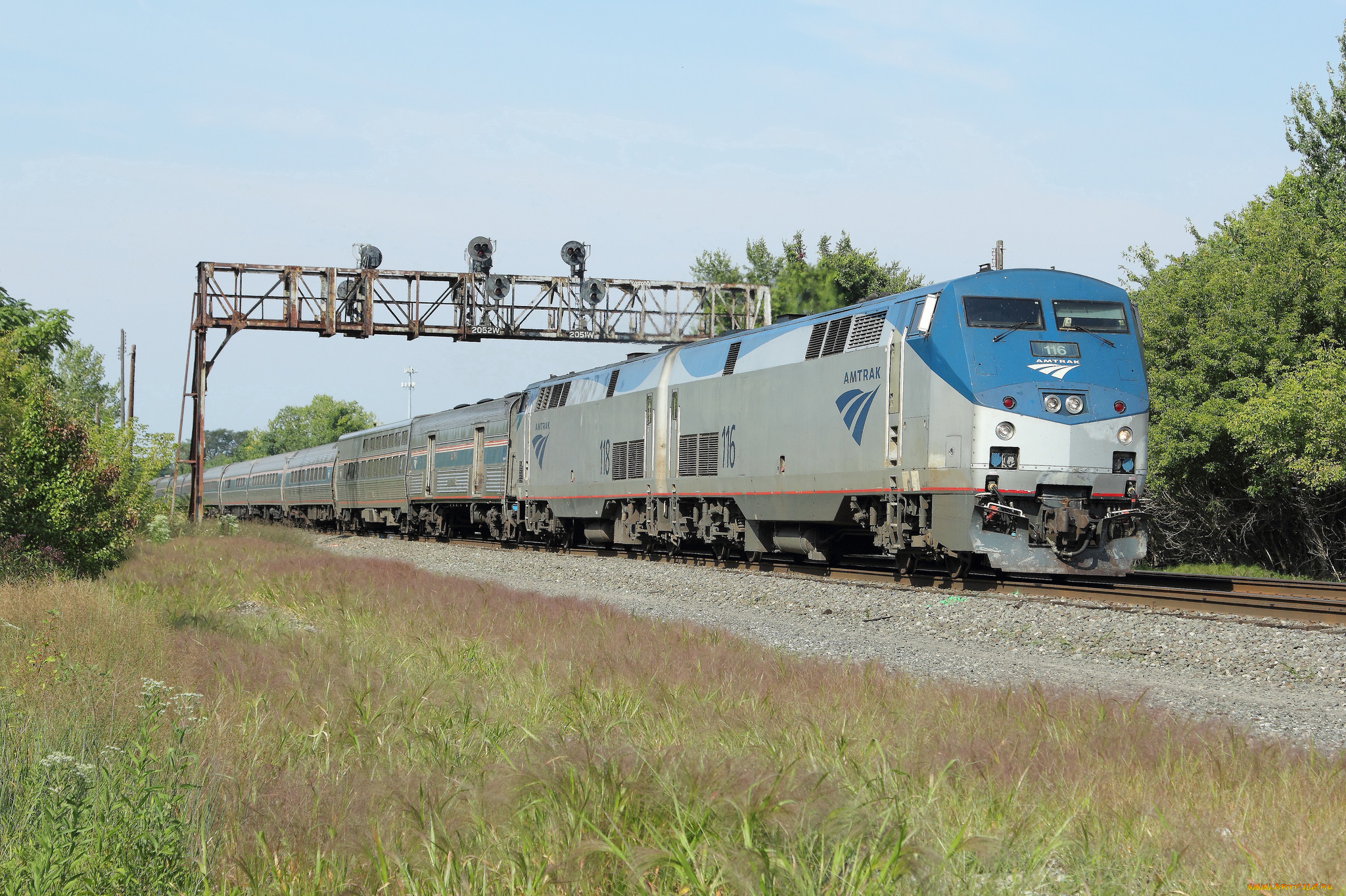 техника, поезда, локомотив, рельсы, состав