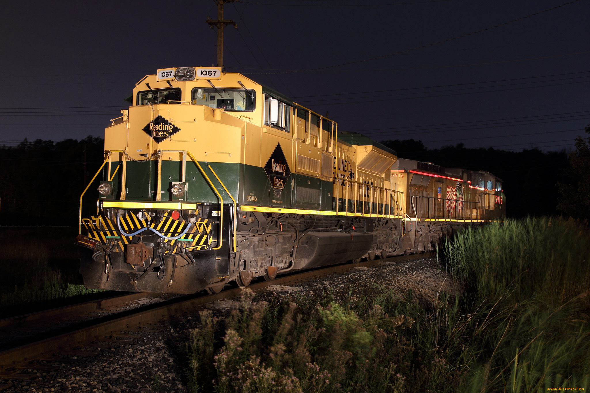 техника, поезда, локомотив, рельсы, состав