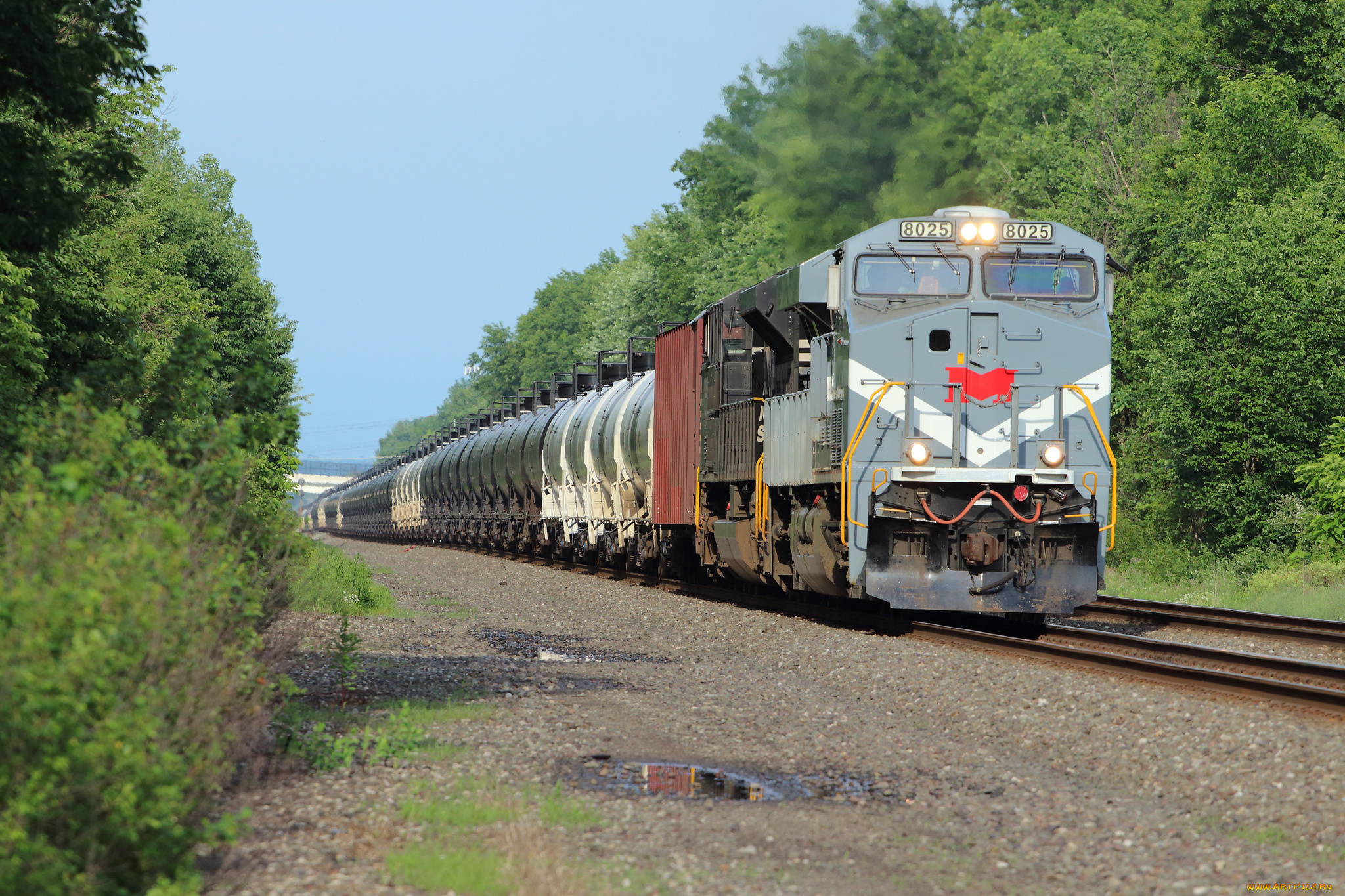 техника, поезда, состав, локомотив, рельсы