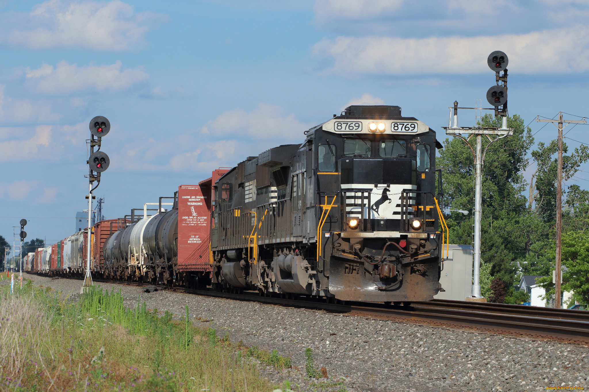 техника, поезда, состав, рельсы, локомотив