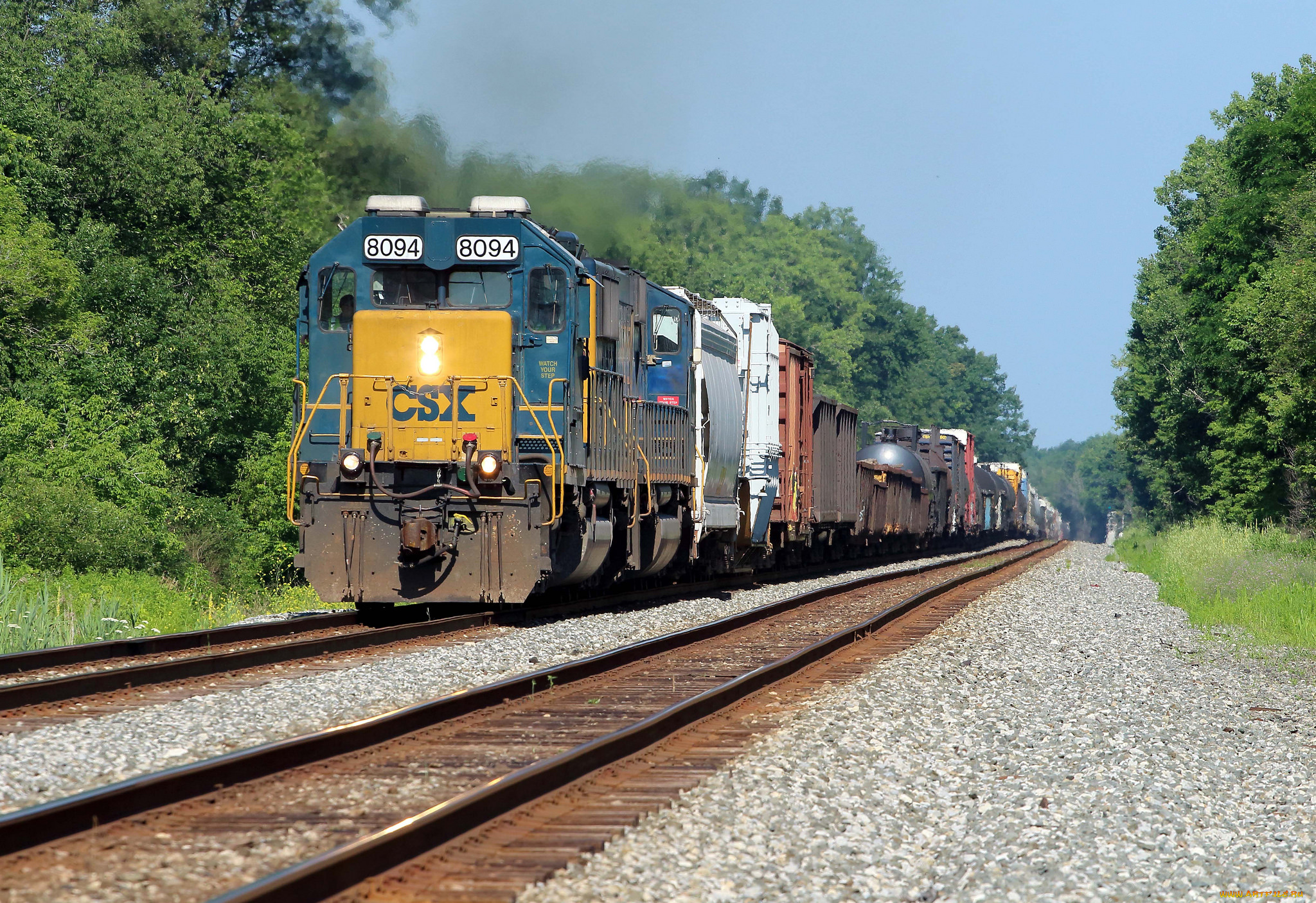 техника, поезда, состав, локомотив, рельсы