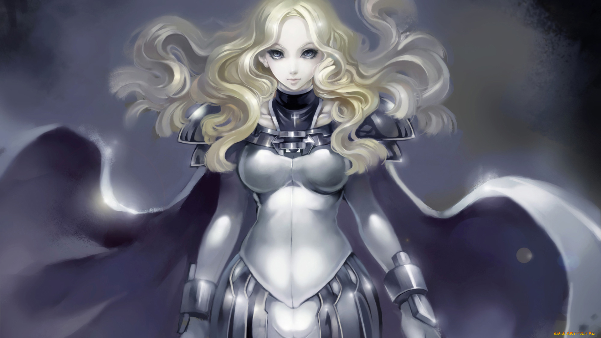 аниме, claymore, блондинка, teresa, доспехи, девушка