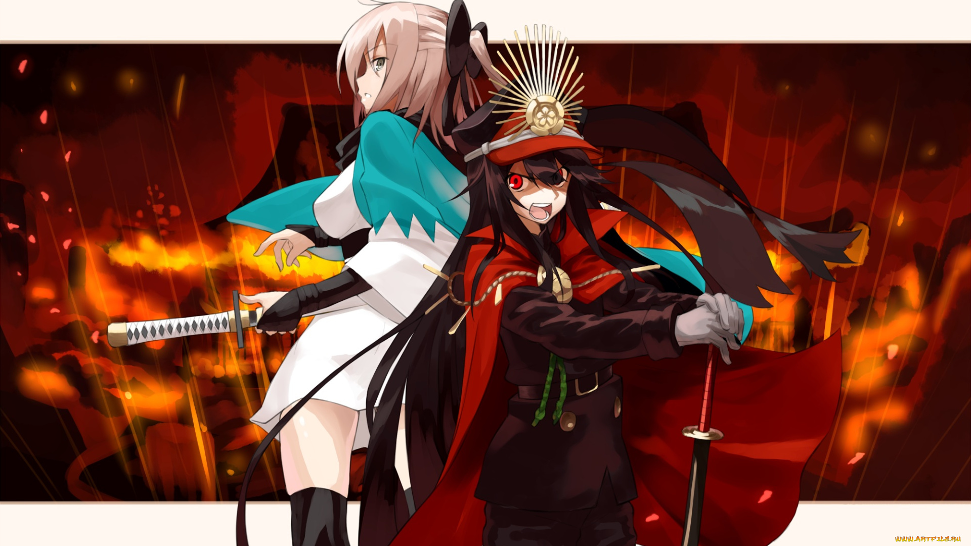 аниме, fate, stay, night, grand, order