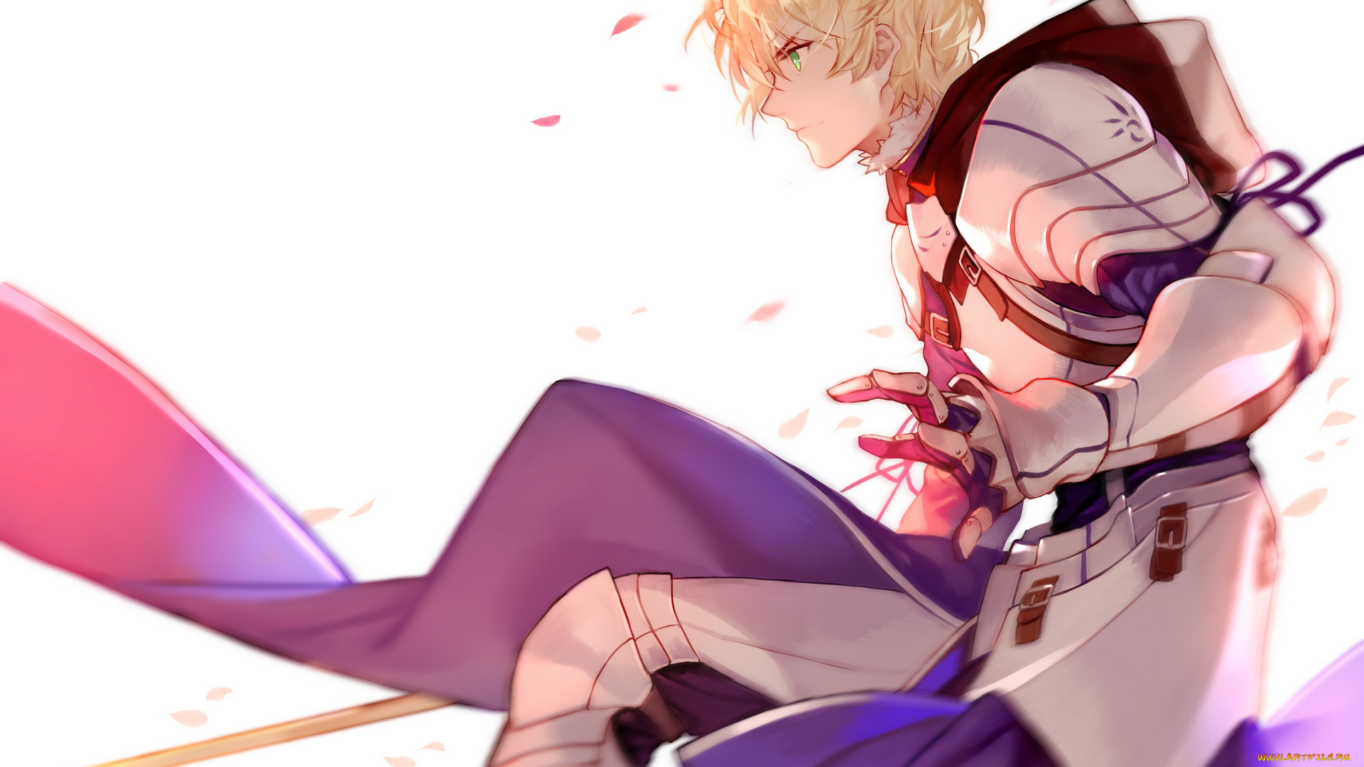 аниме, fate, stay, night, saber