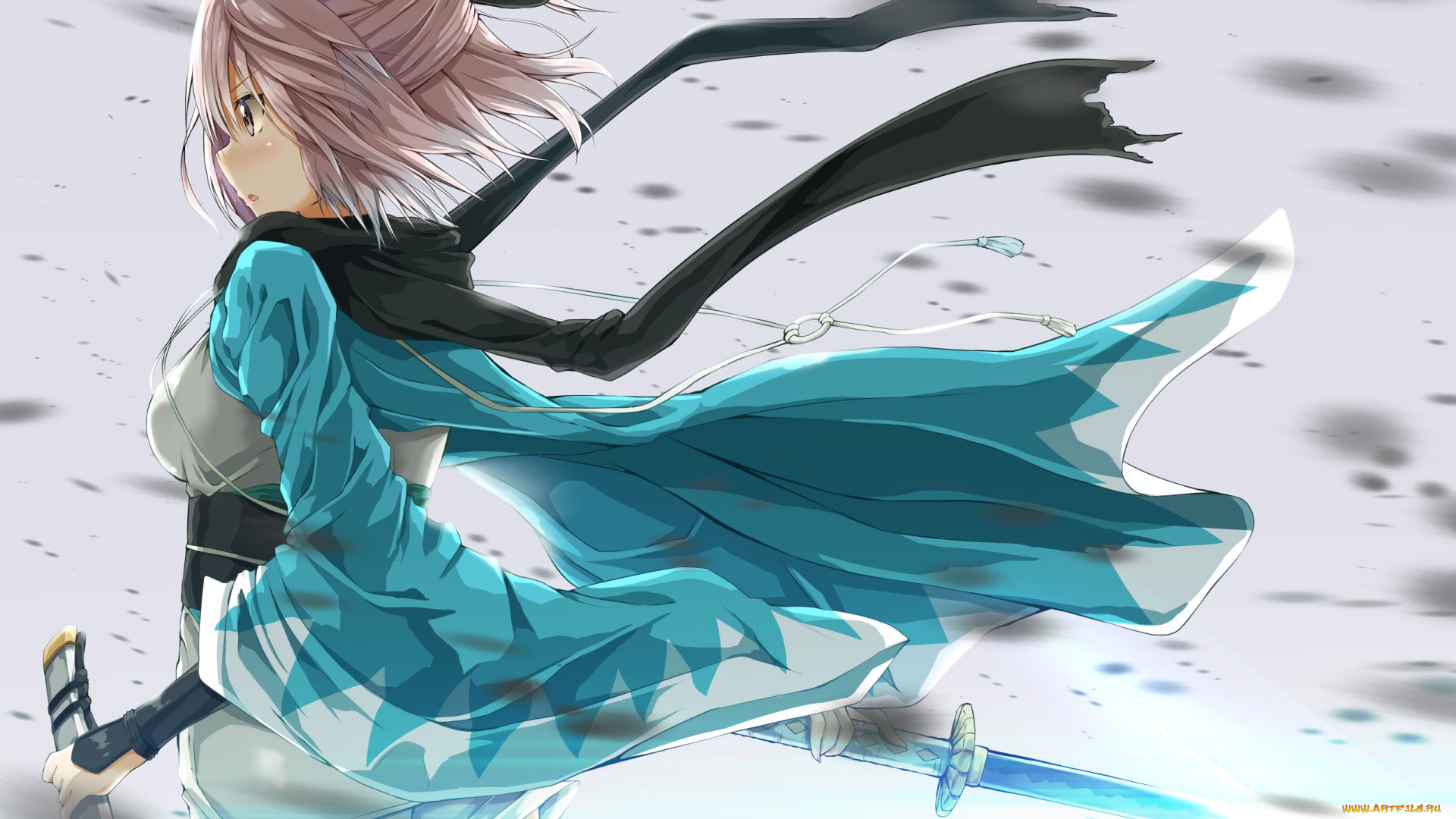 аниме, fate, stay, night, sakura, saber