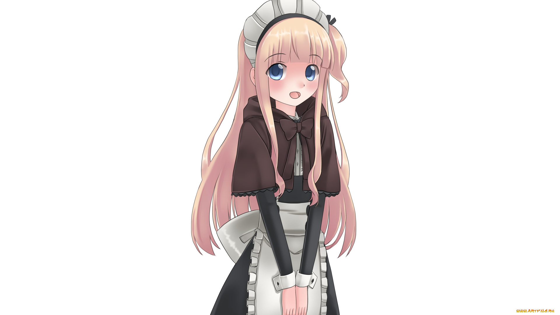 аниме, hinako, note, девушка, взгляд, фон