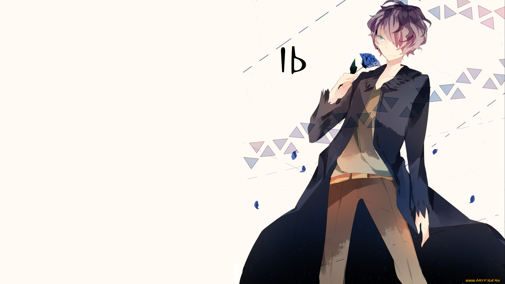 аниме, ib, гарри