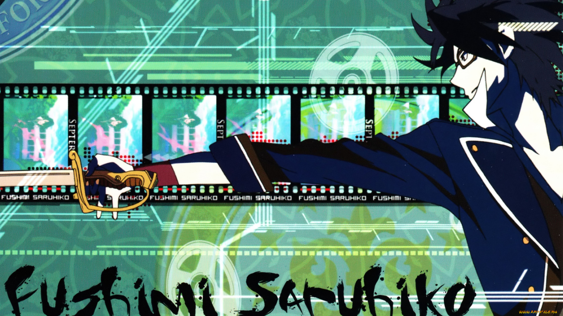 аниме, k, project, фушими, сарухико