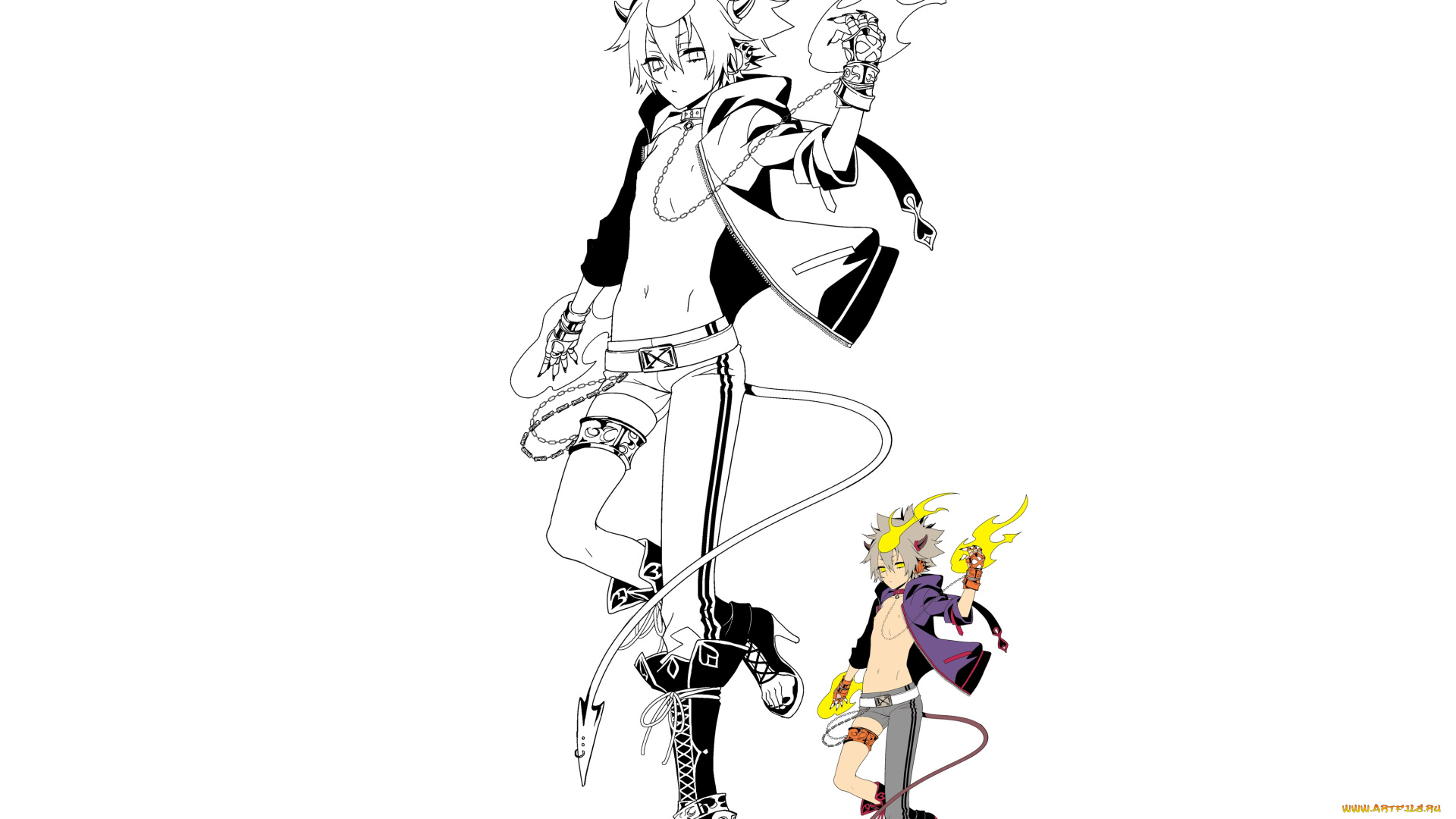 аниме, katekyo, hitman, reborn, савада