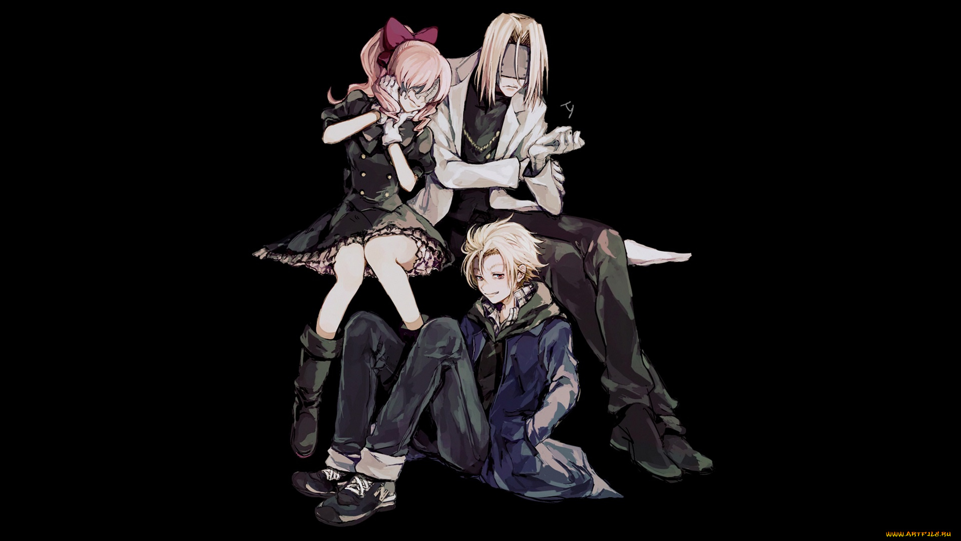 аниме, kekkai, sensen, персонажи